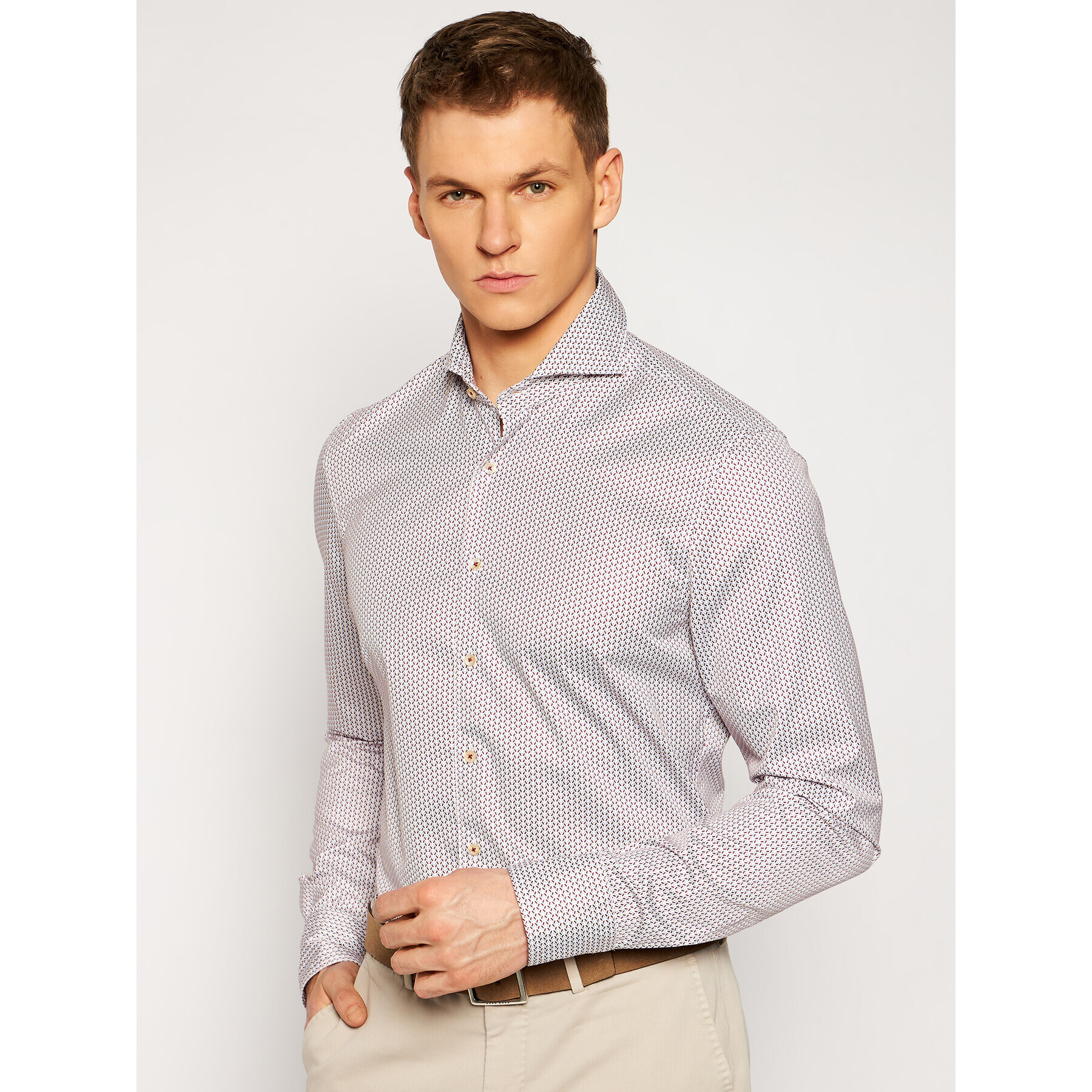 Stenströms Cămașă 775221 8115 Colorat Slim Fit - Pled.ro