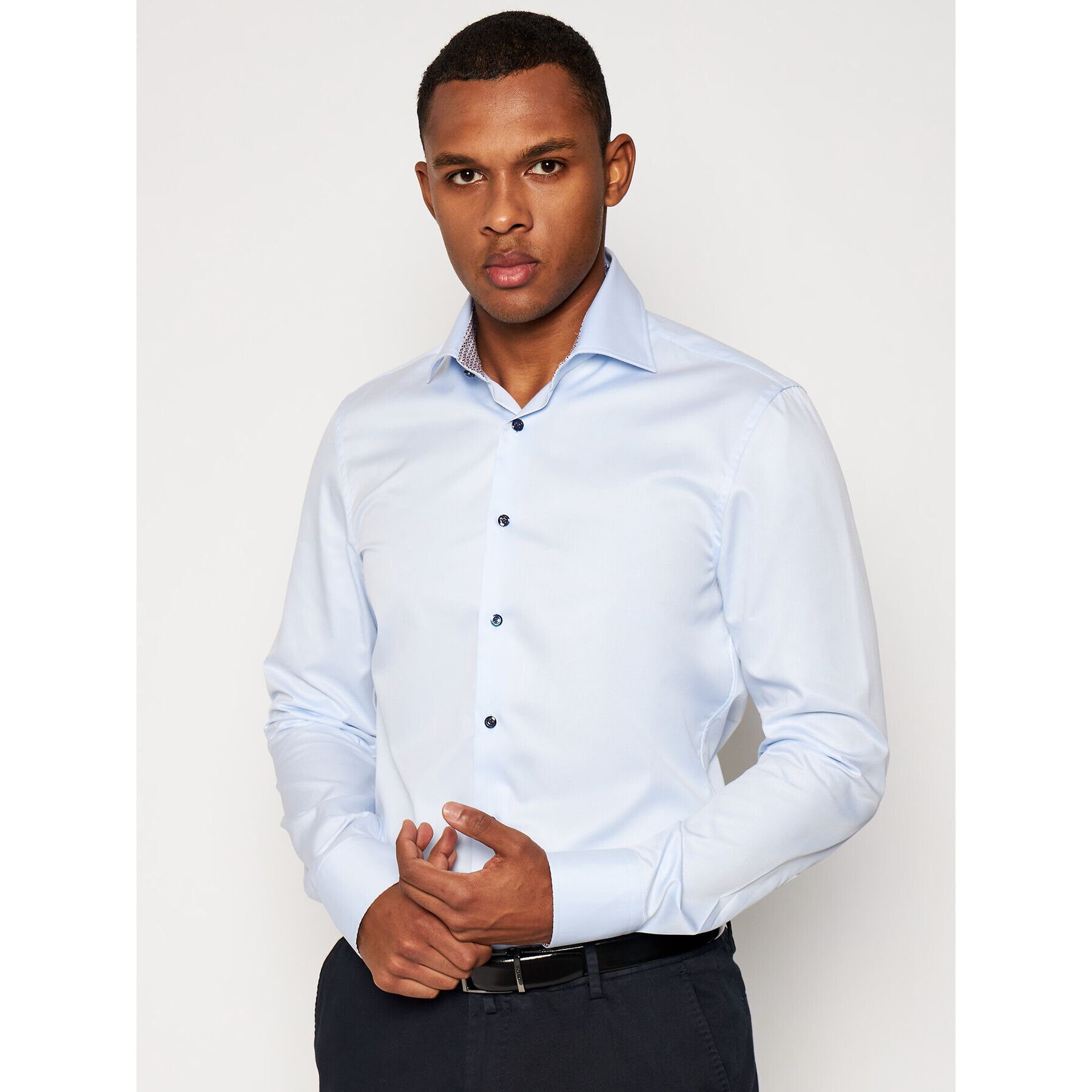 Stenströms Cămașă 784771 2377 Albastru Slim Fit - Pled.ro