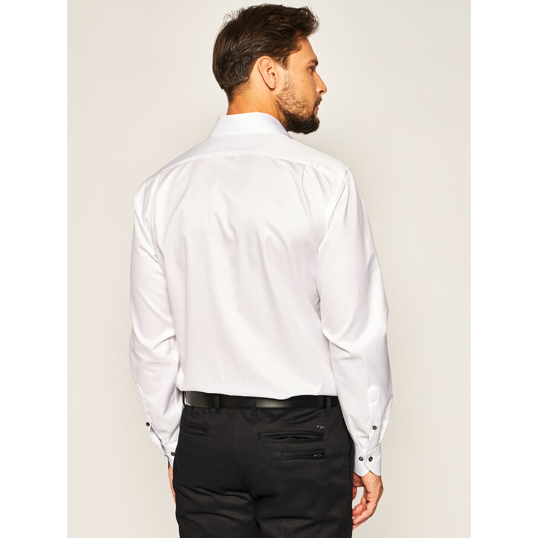 Stenströms Cămașă 684111 1176 Alb Slim Fit - Pled.ro