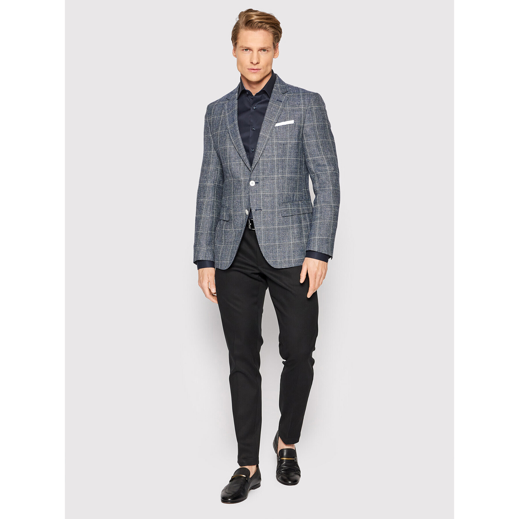 Stenströms Cămașă 784751 1944 Bleumarin Slim Fit - Pled.ro