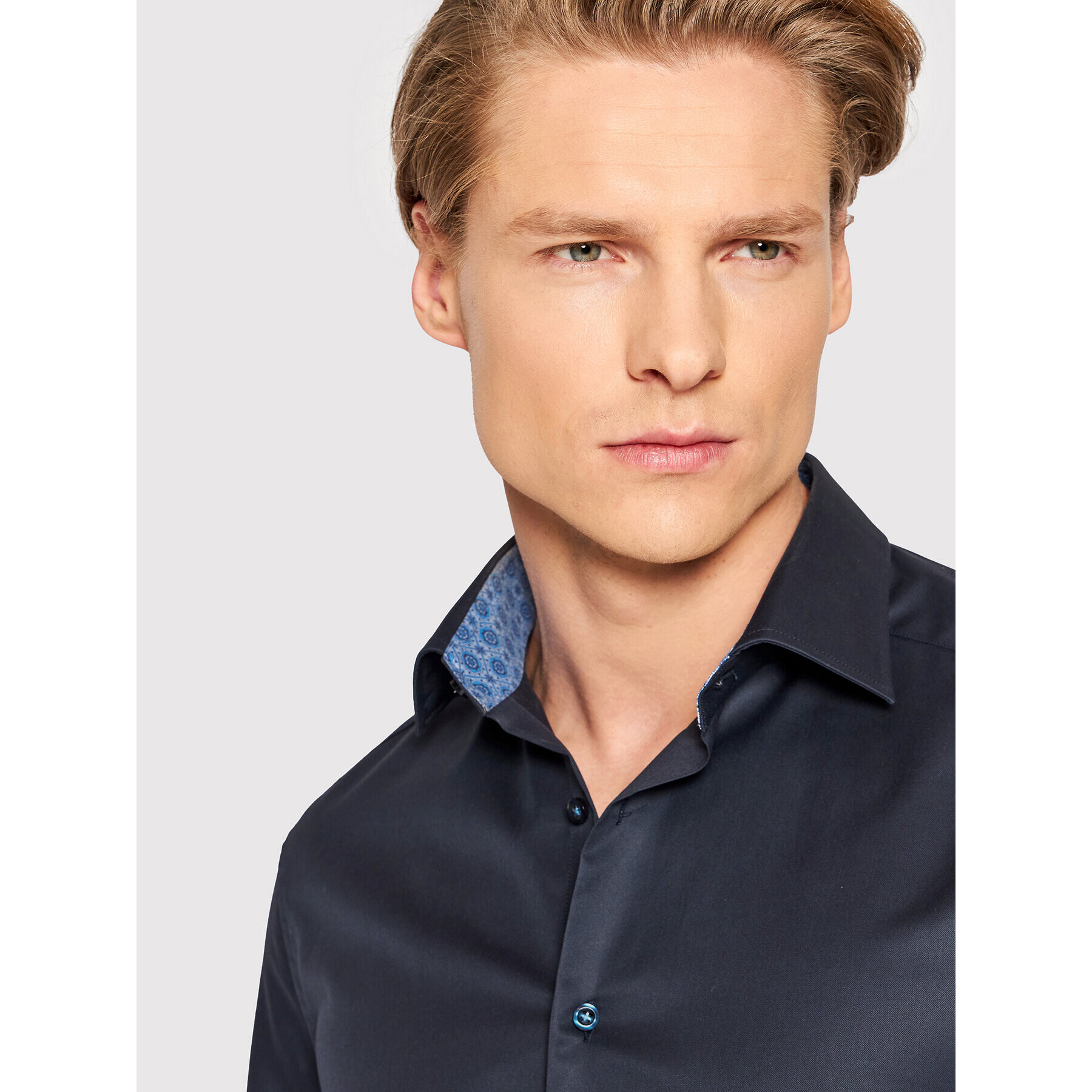 Stenströms Cămașă 784751 1944 Bleumarin Slim Fit - Pled.ro