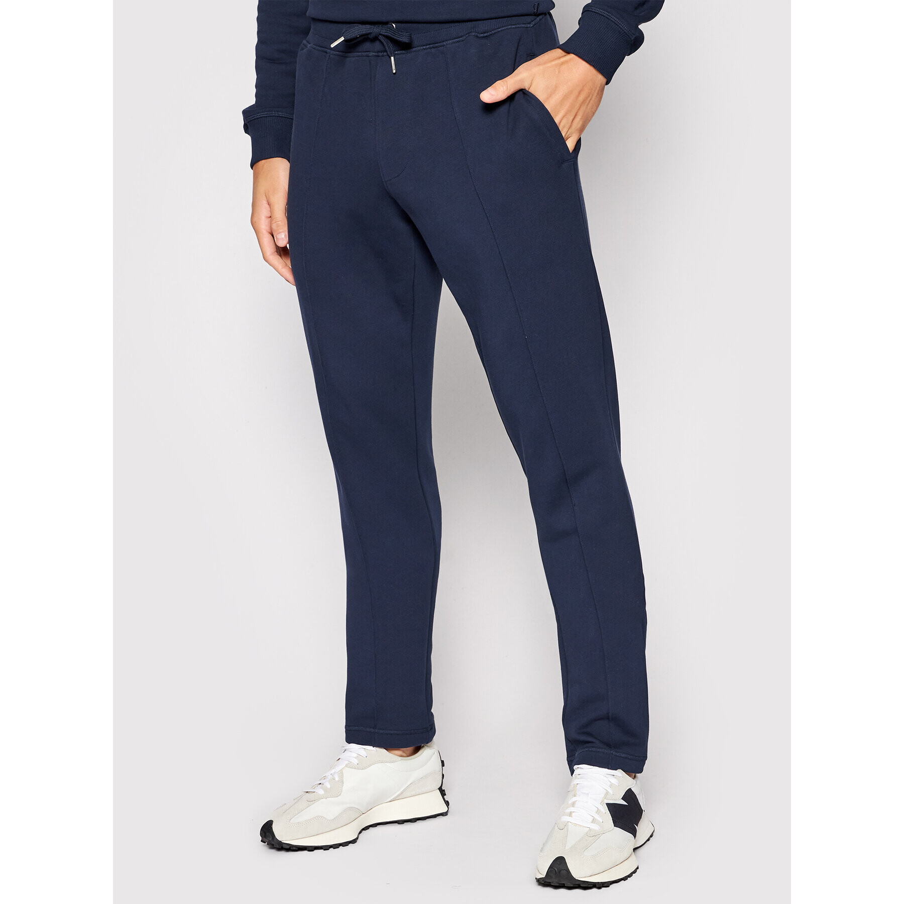 Stenströms Pantaloni trening 440049 2487 Bleumarin Slim Fit - Pled.ro