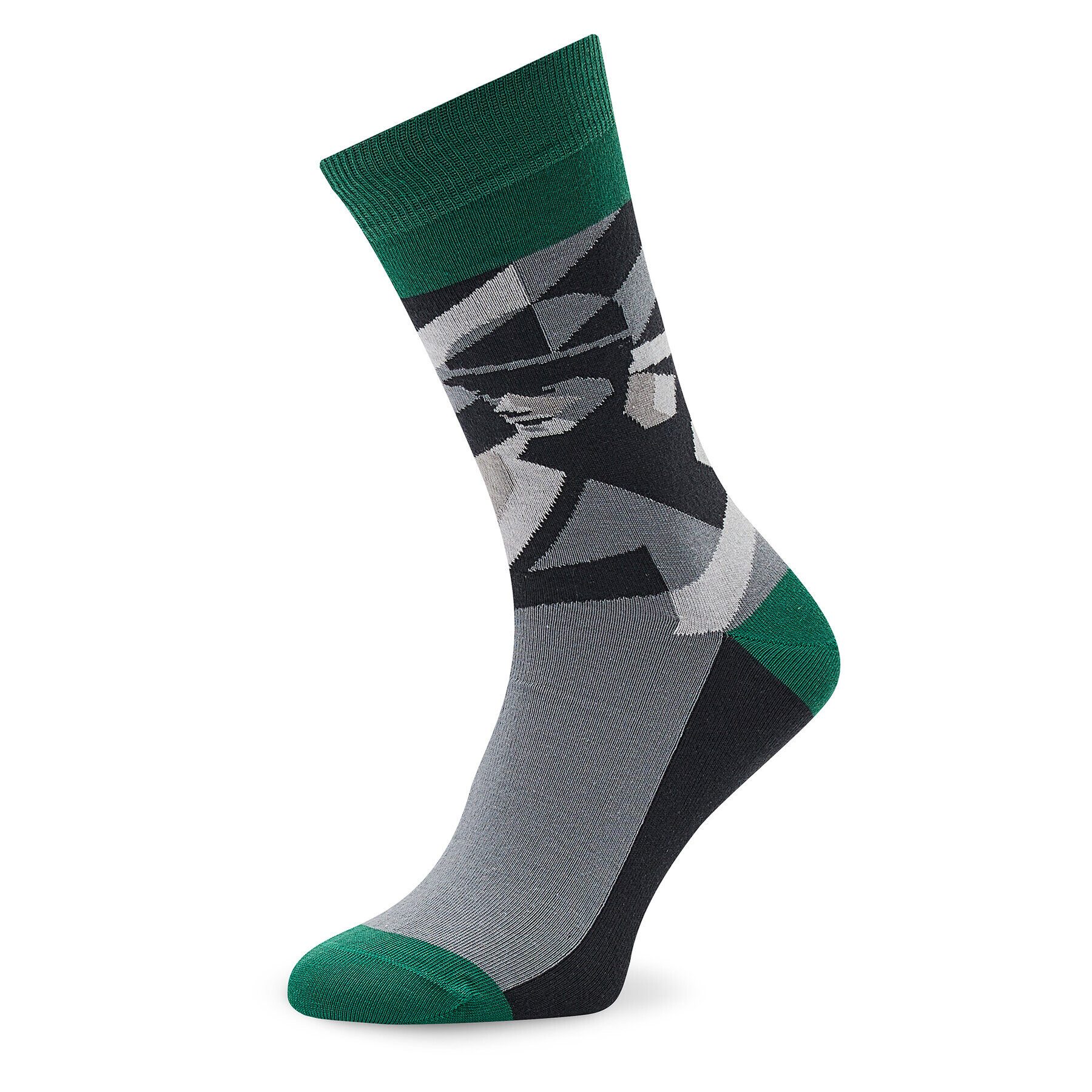 Stereo Socks Șosete Înalte Unisex Go Vegan Gri - Pled.ro