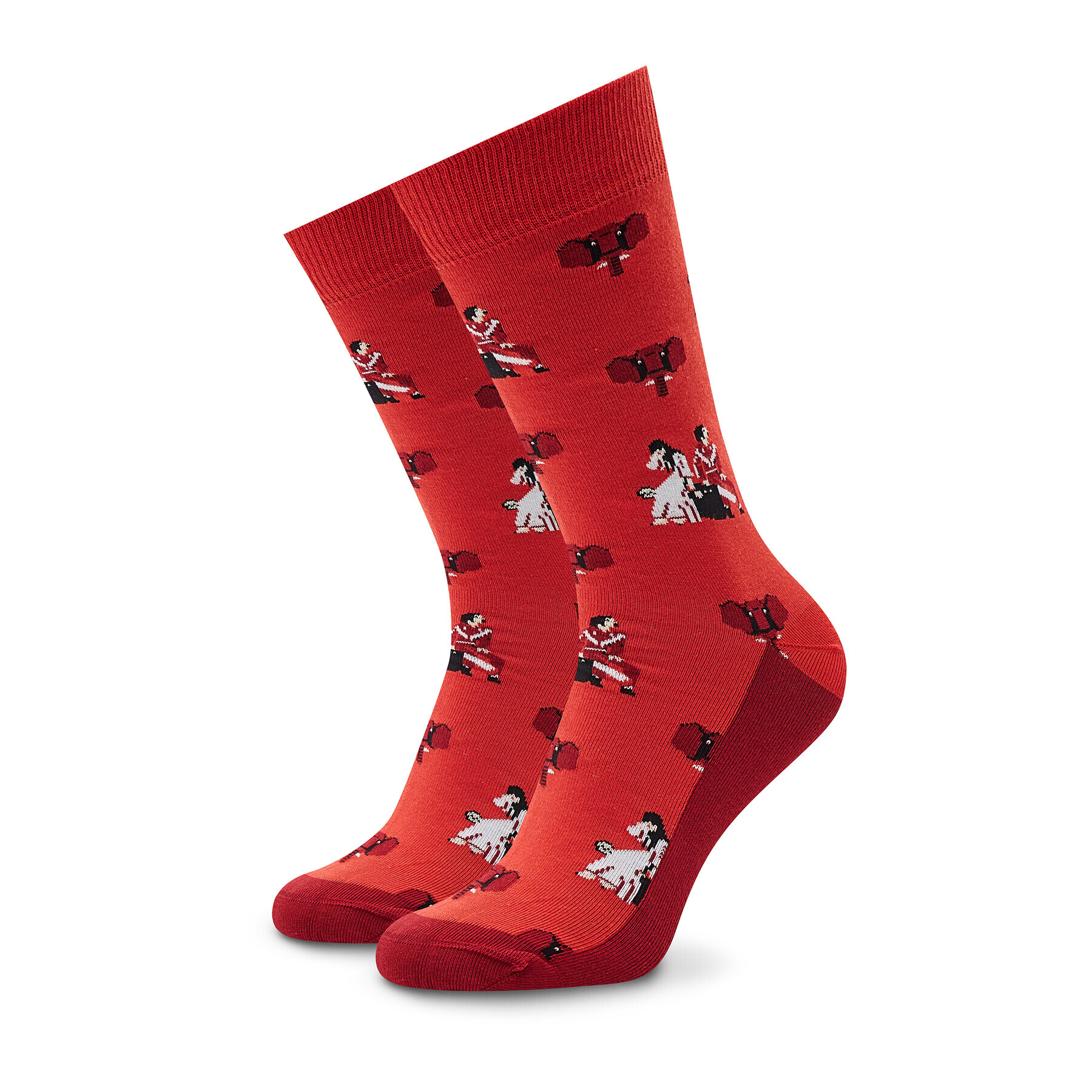 Stereo Socks Șosete Înalte Unisex Mammoth Roșu - Pled.ro