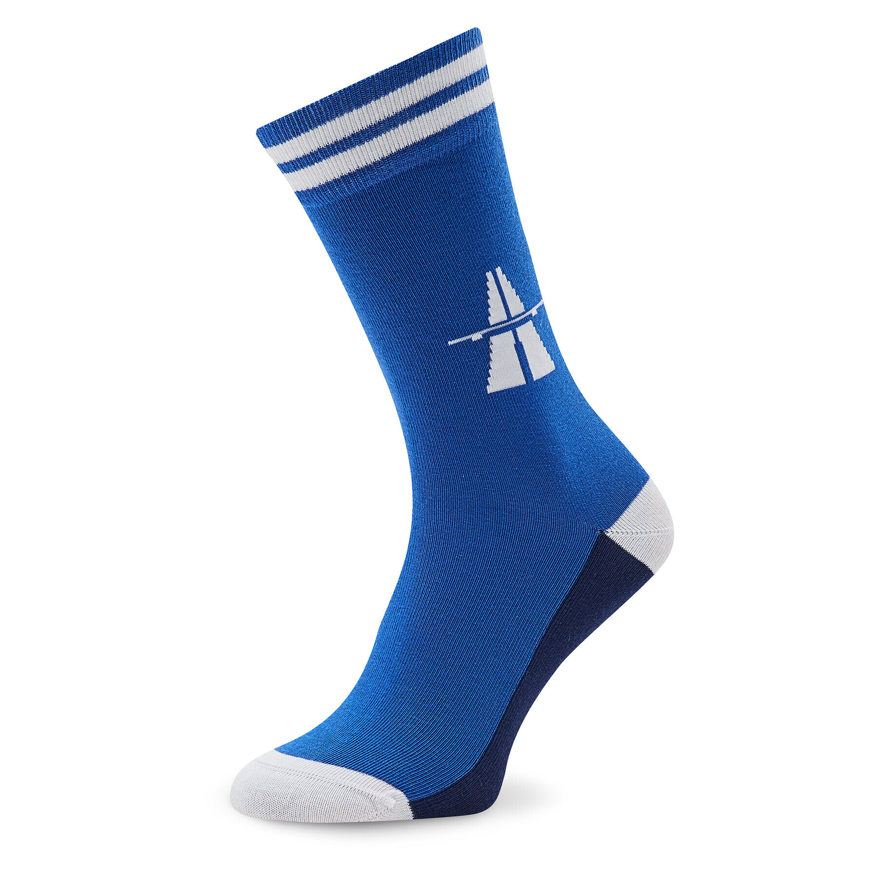 Stereo Socks Șosete Înalte Unisex Zhe Highway Albastru - Pled.ro