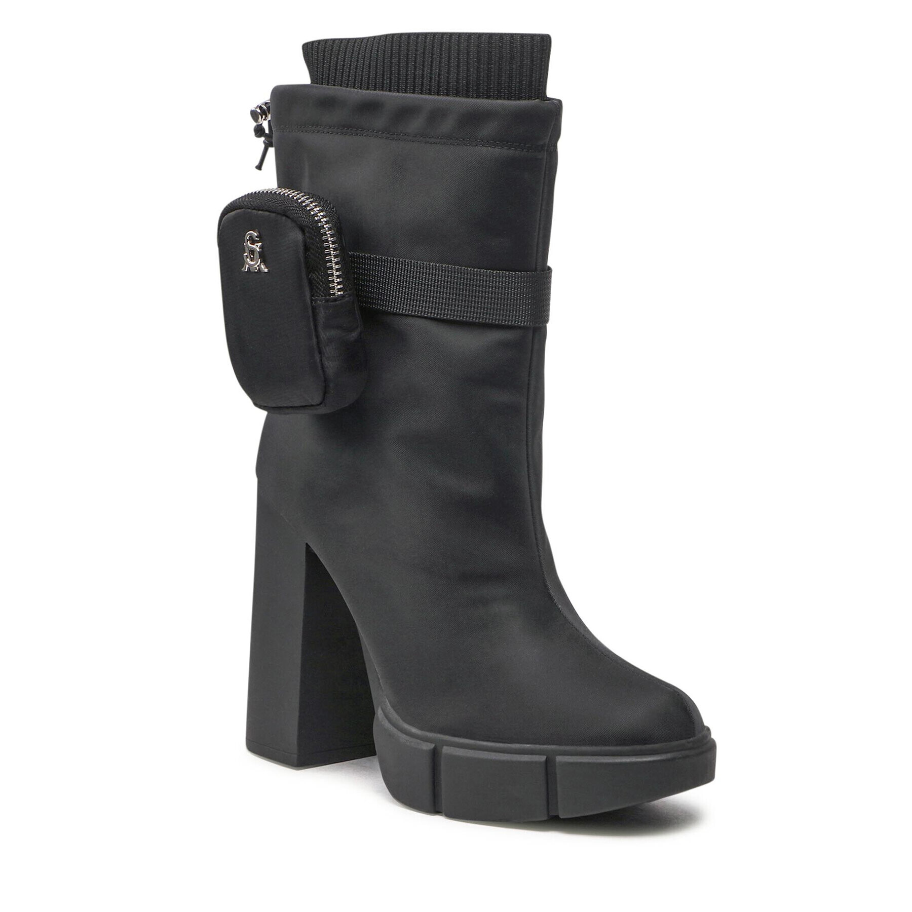 Steve Madden Botine Riseup SM11001302-04004-001 Negru - Pled.ro