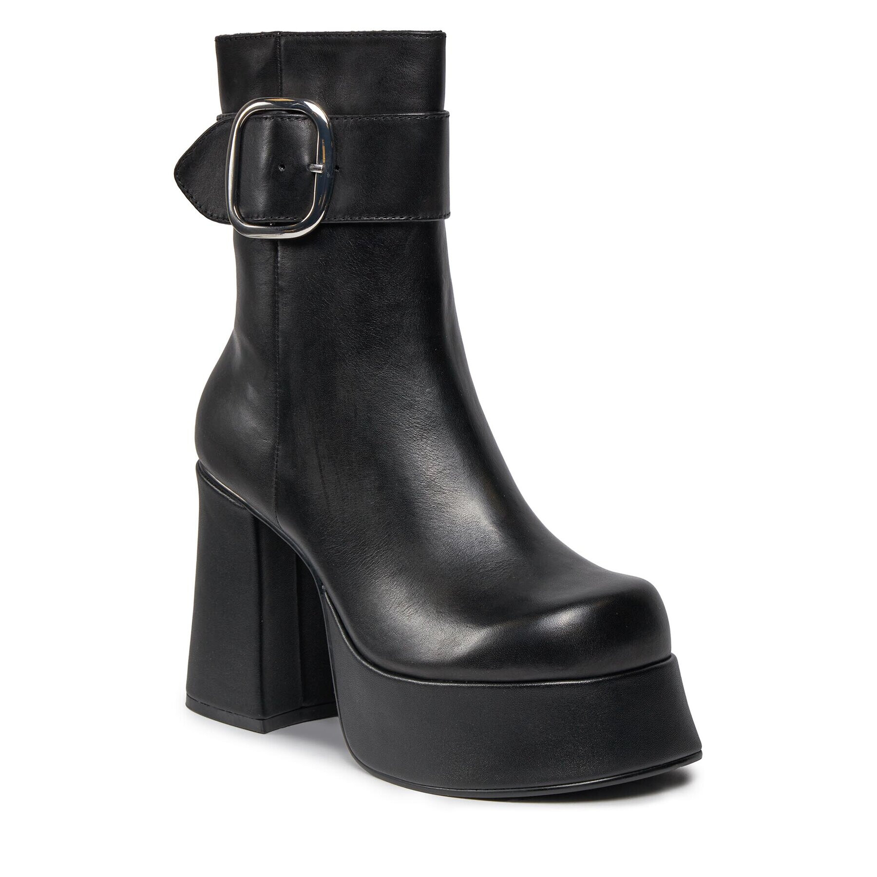 Steve Madden Botine Siren Bootie SM11002628 SM11002628-017 Negru - Pled.ro