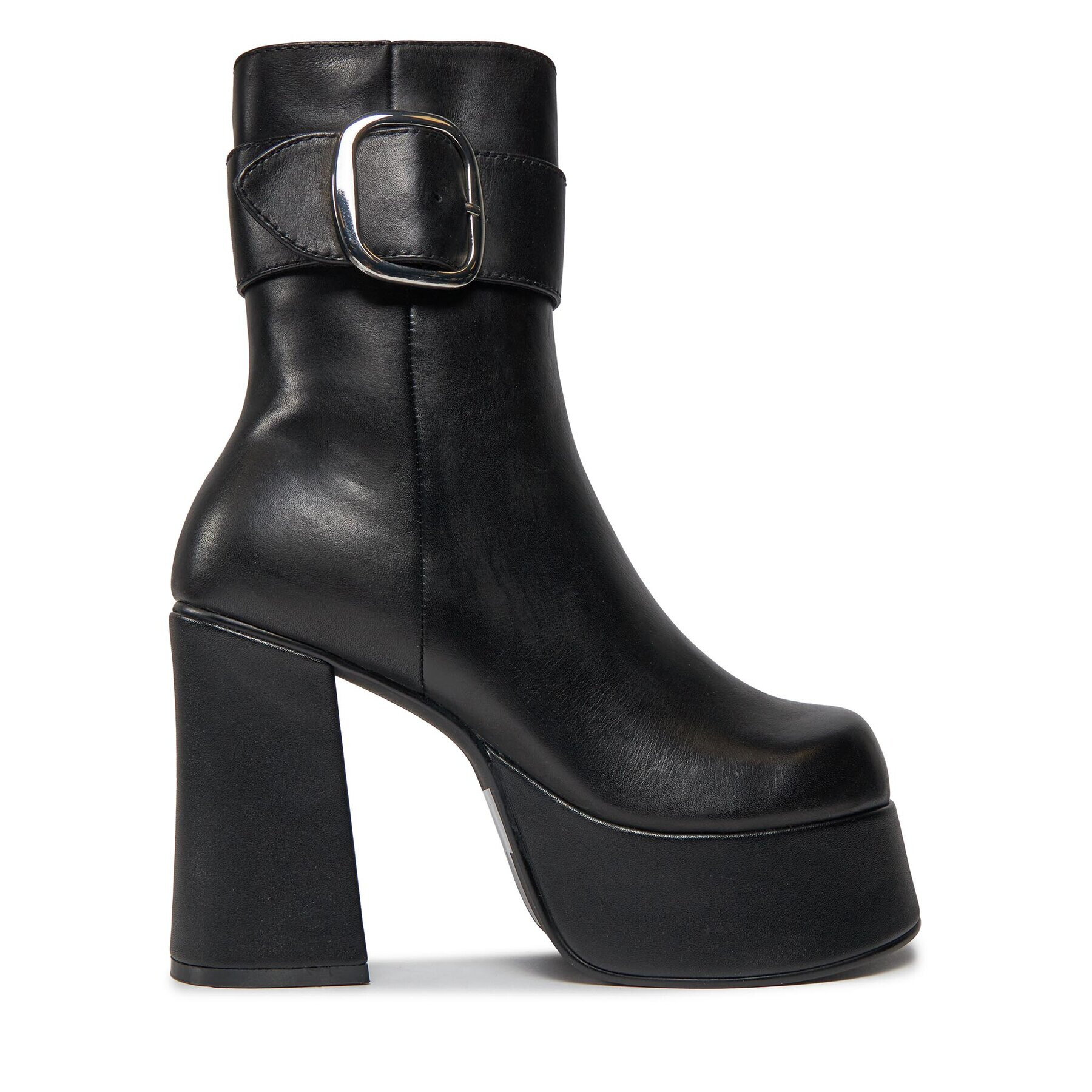 Steve Madden Botine Siren Bootie SM11002628 SM11002628-017 Negru - Pled.ro