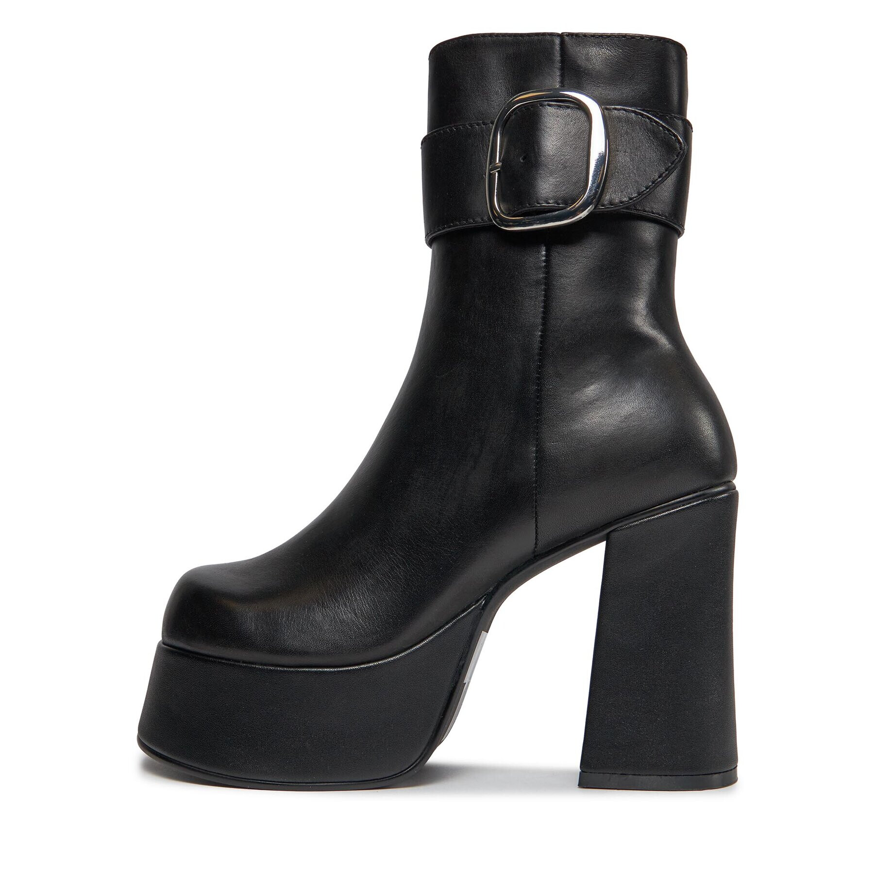 Steve Madden Botine Siren Bootie SM11002628 SM11002628-017 Negru - Pled.ro