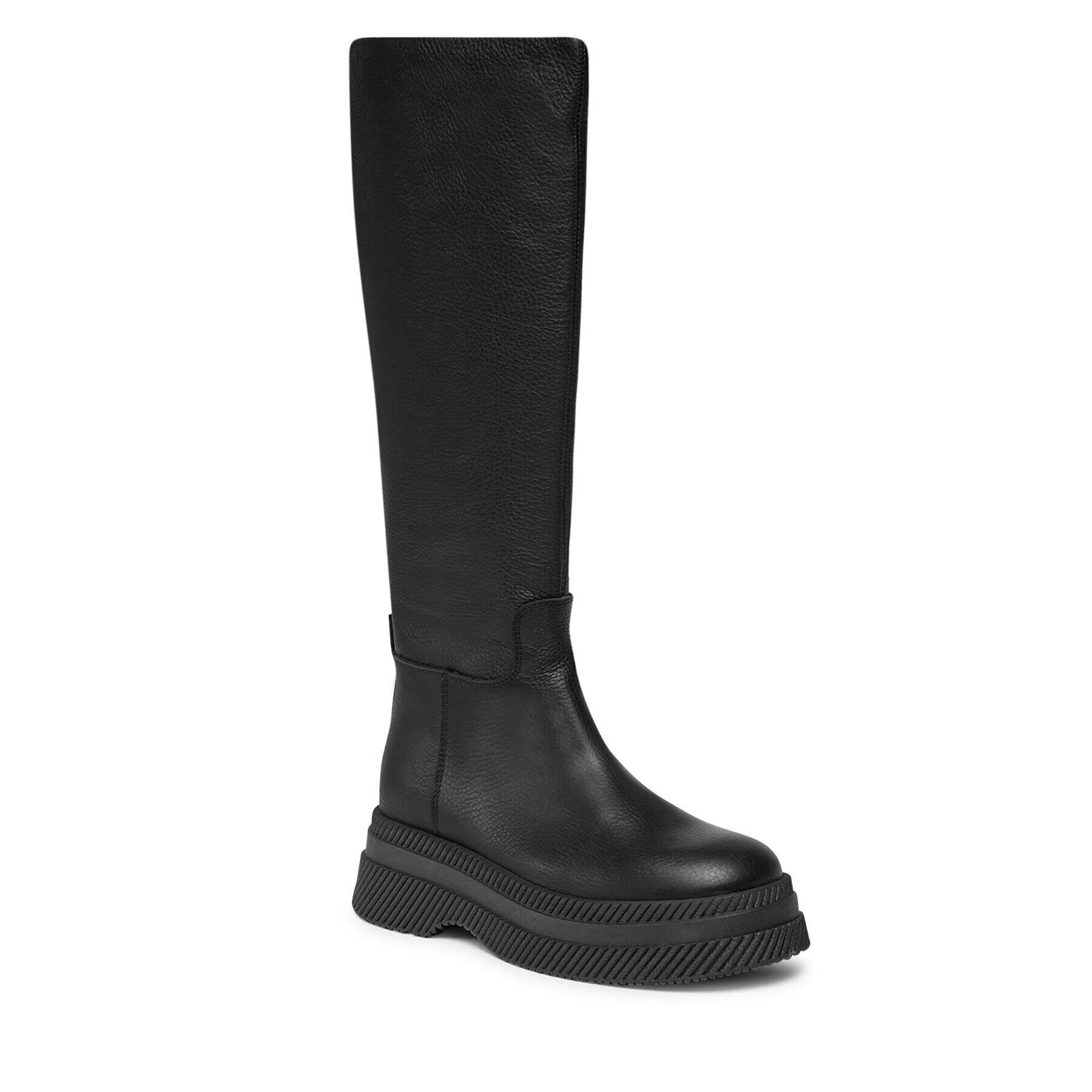 Steve Madden Cizme Gylana Boot SM11002676 SM11002676-017 Negru - Pled.ro