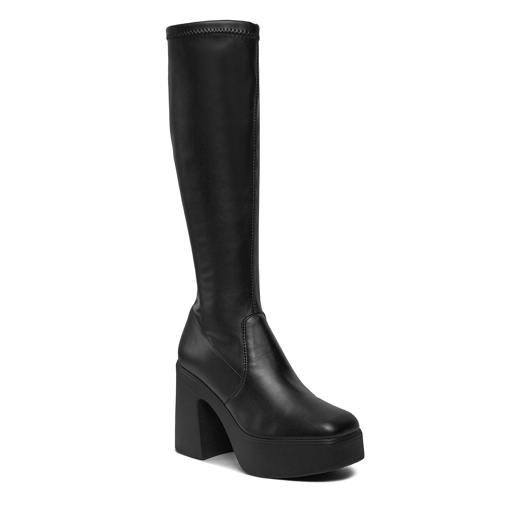 Steve Madden Cizme Phoenix Boot SM11002074 SM11002074-001 Negru - Pled.ro