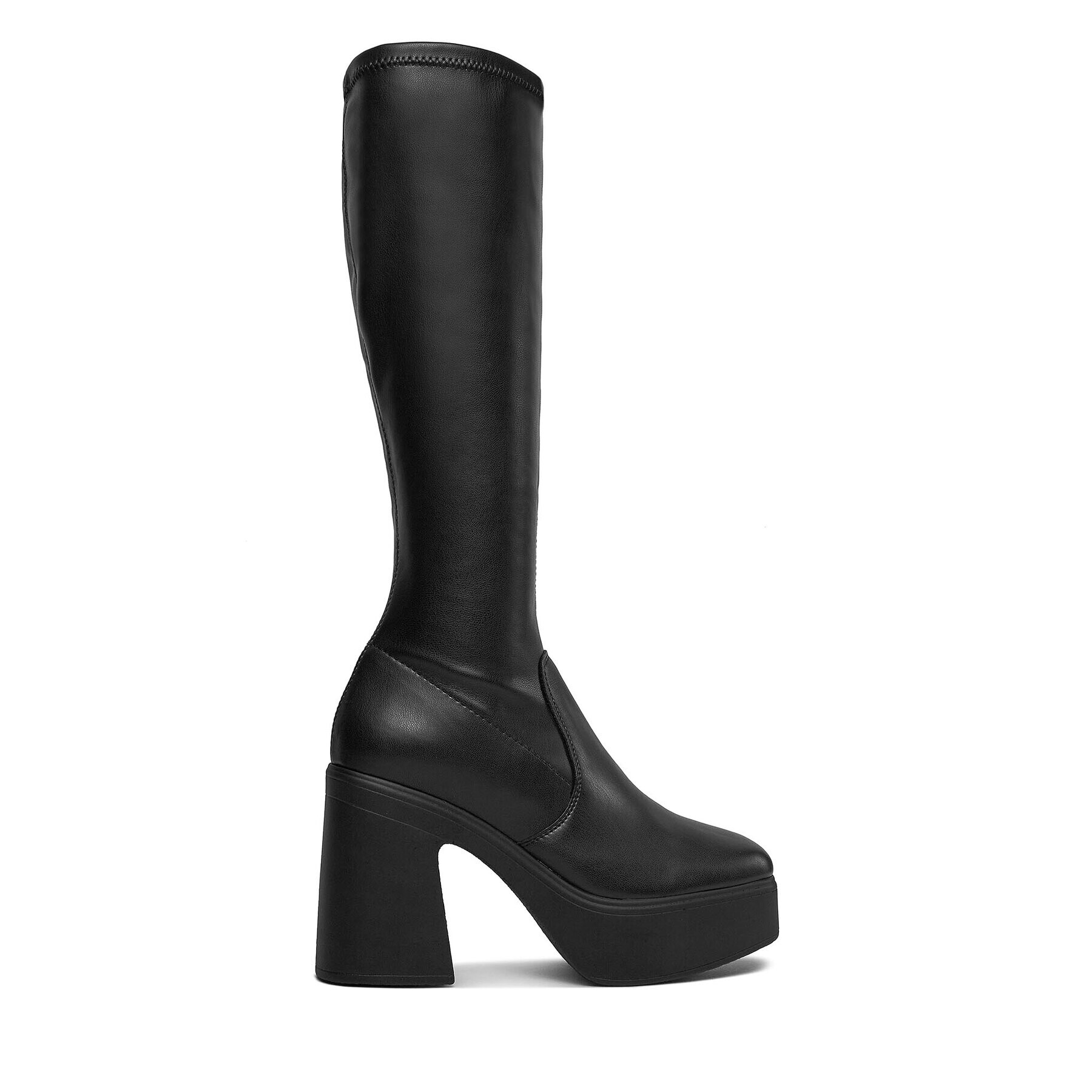 Steve Madden Cizme Phoenix Boot SM11002074 SM11002074-001 Negru - Pled.ro