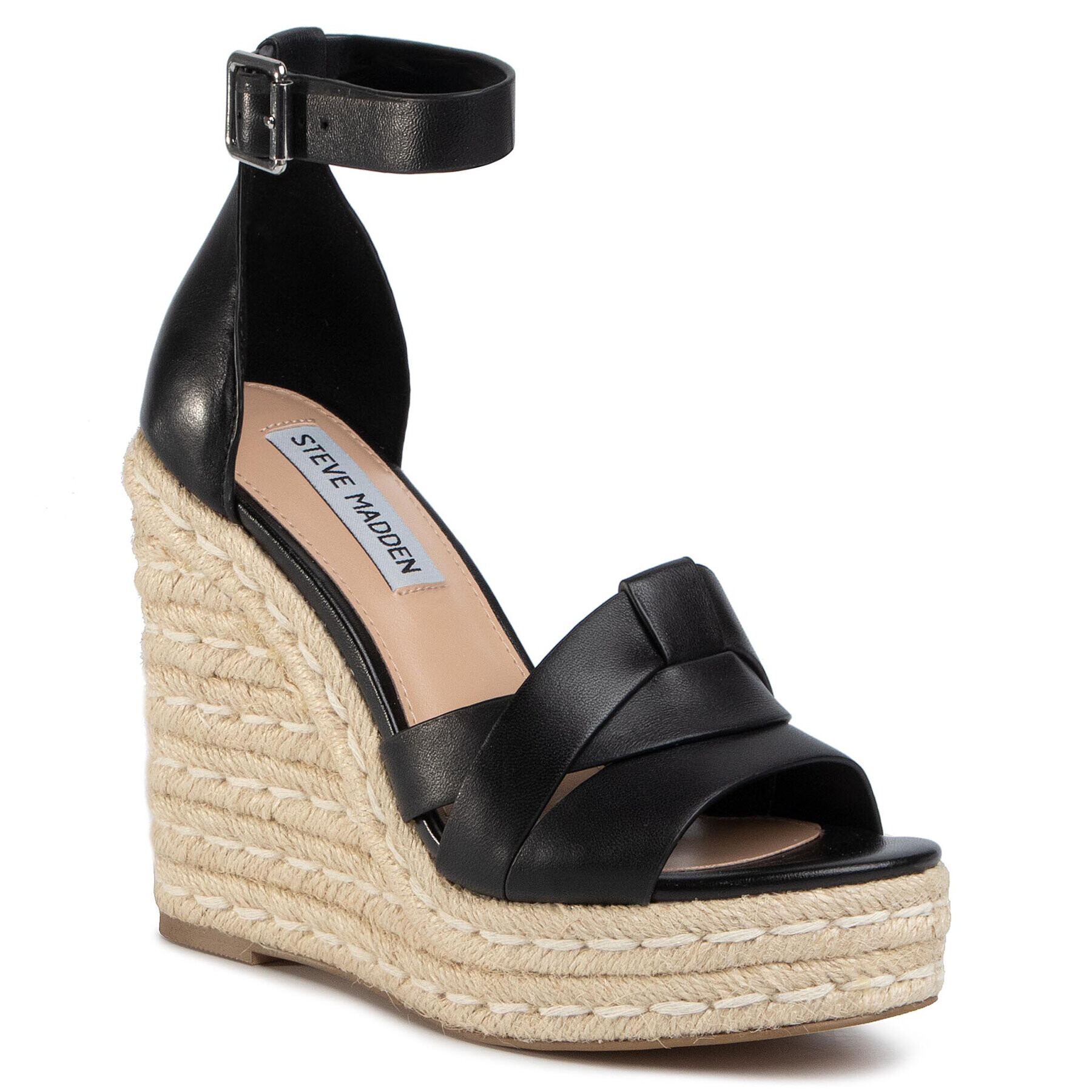 Steve Madden Espadrile Sivian SM11000977-03001-017 Negru - Pled.ro