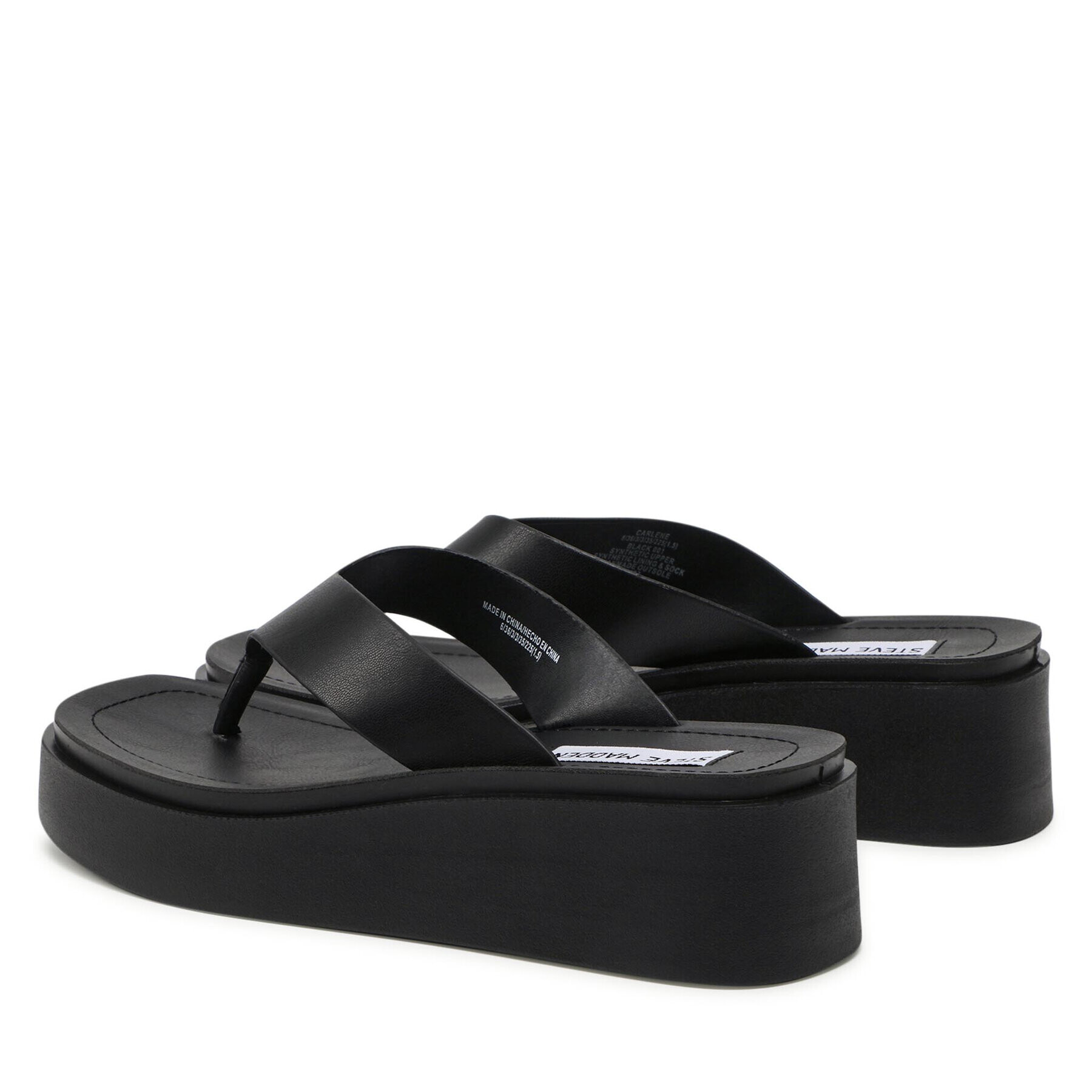 Steve Madden Flip flop Carlene SM11001903-02002-001 Negru - Pled.ro