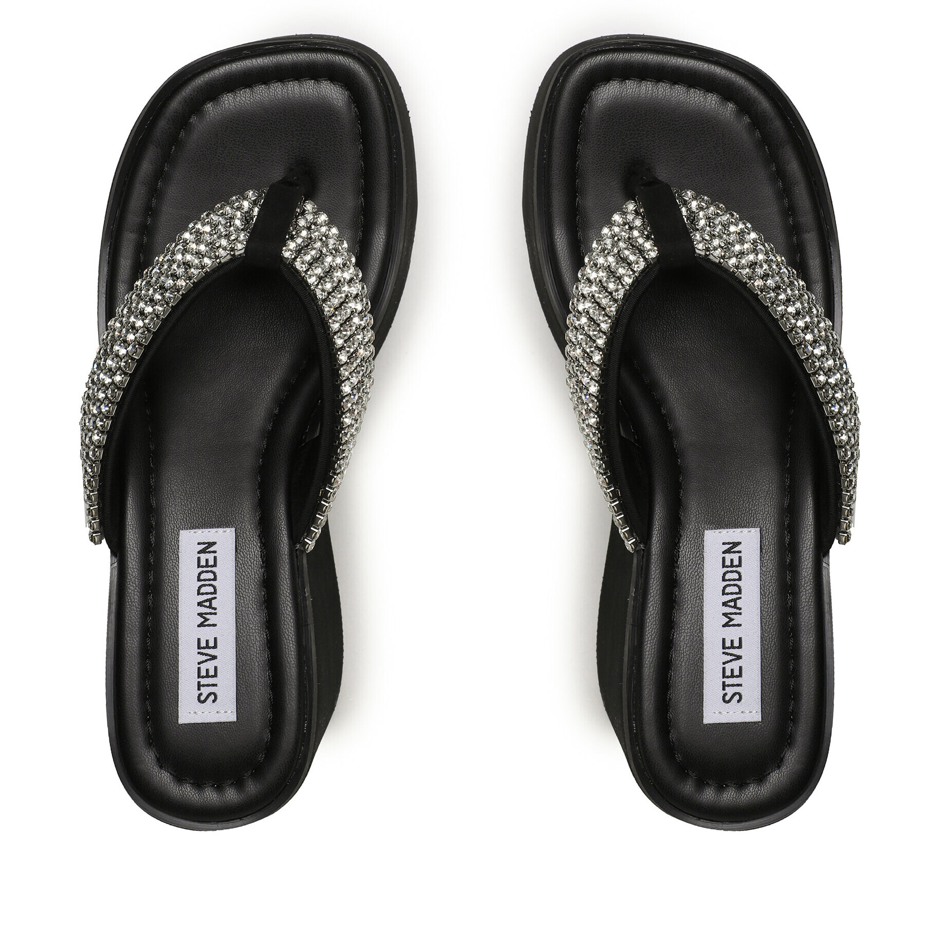 Steve Madden Flip flop Gwen-R SM11002393-010 Negru - Pled.ro