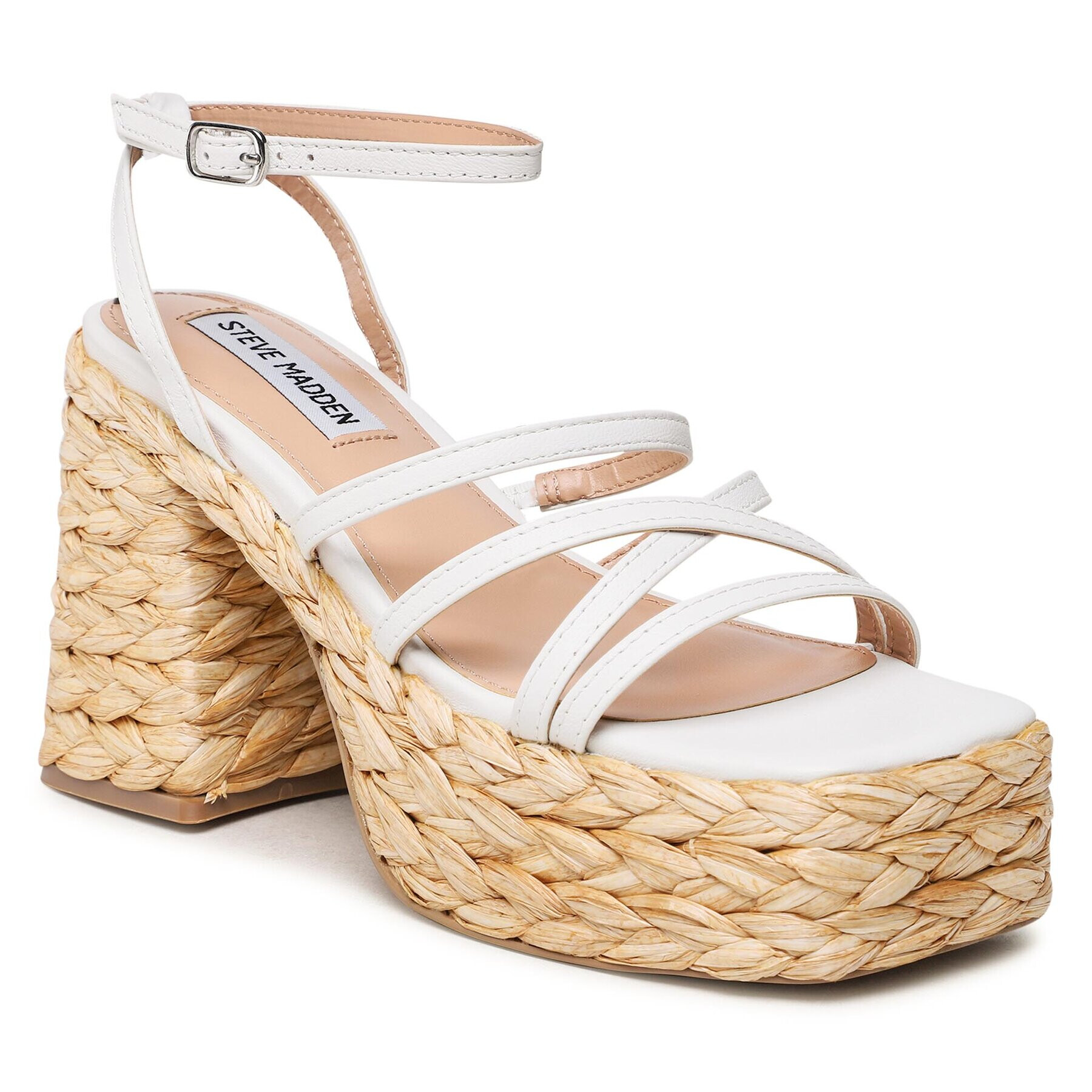 Steve Madden Sandale Belise SM11002482-107 Écru - Pled.ro