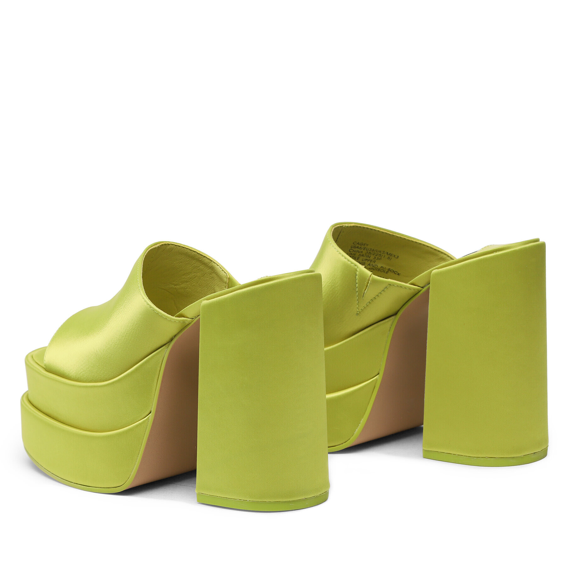 Steve Madden Șlapi Cagey SM11002312-33P Verde - Pled.ro