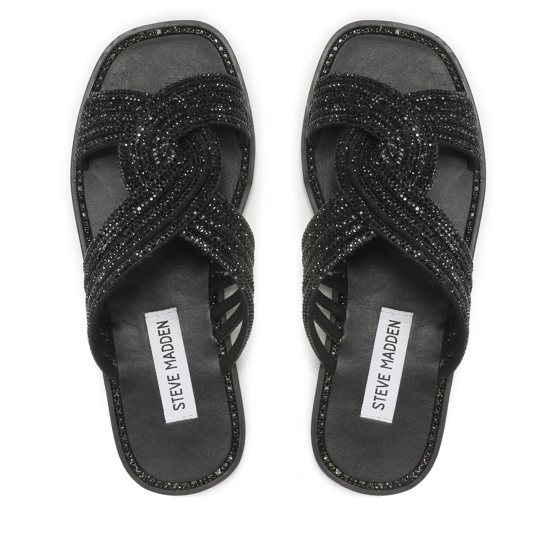 Steve Madden Șlapi Neles SM11002423-00G Negru - Pled.ro