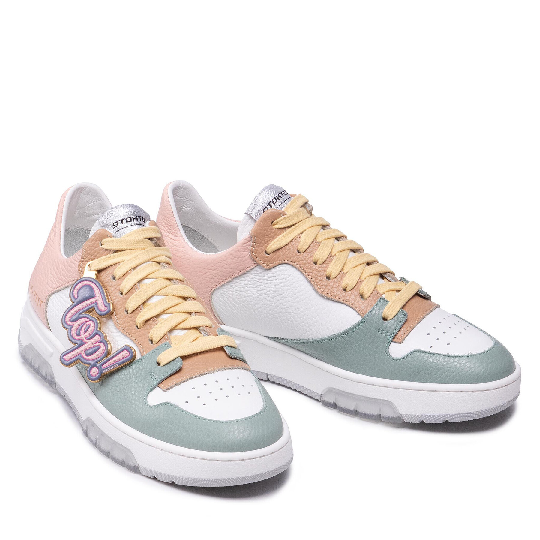 Stokton Sneakers 455-D-SS22 Alb - Pled.ro