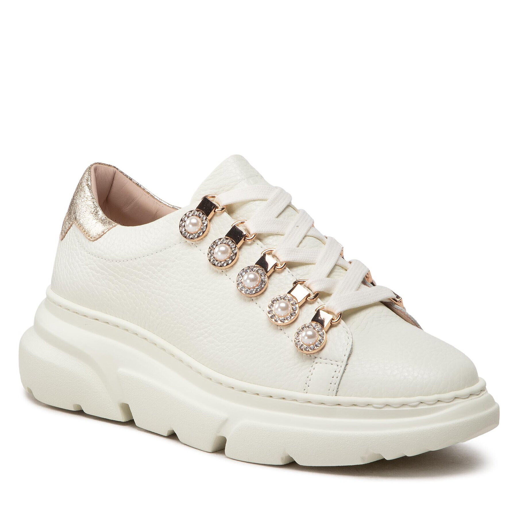 Stokton Sneakers 847-D Alb - Pled.ro