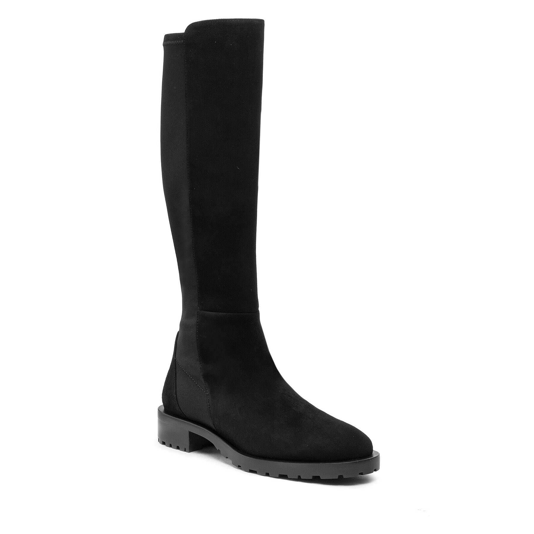 Stuart Weitzman Cizme Knee-Hi Lug Boo SC719 Negru - Pled.ro