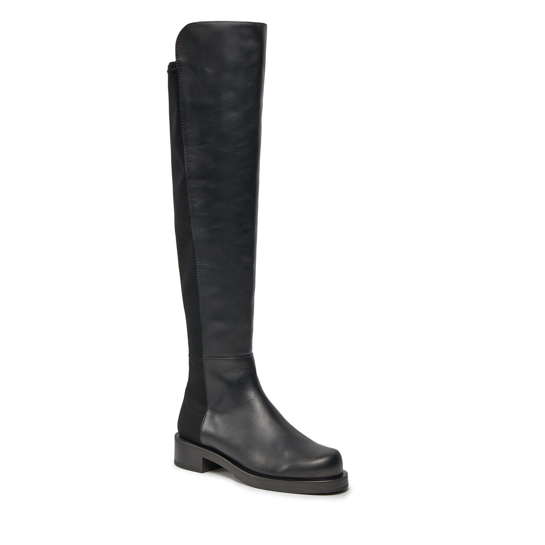 Stuart Weitzman Cizme lungi muschetar 5050 Bold Boot SG118 Negru - Pled.ro