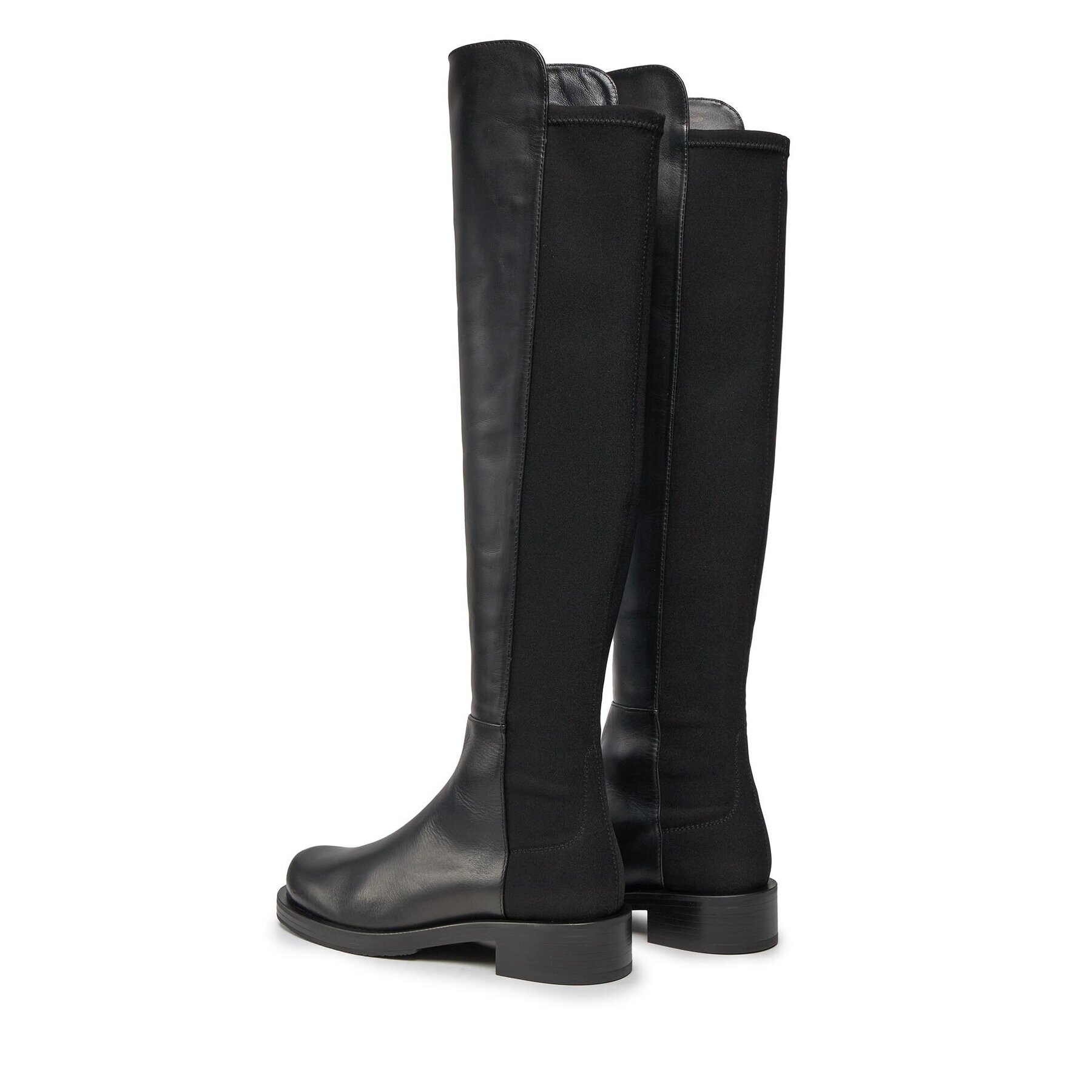 Stuart Weitzman Cizme lungi muschetar 5050 Bold Boot SG118 Negru - Pled.ro