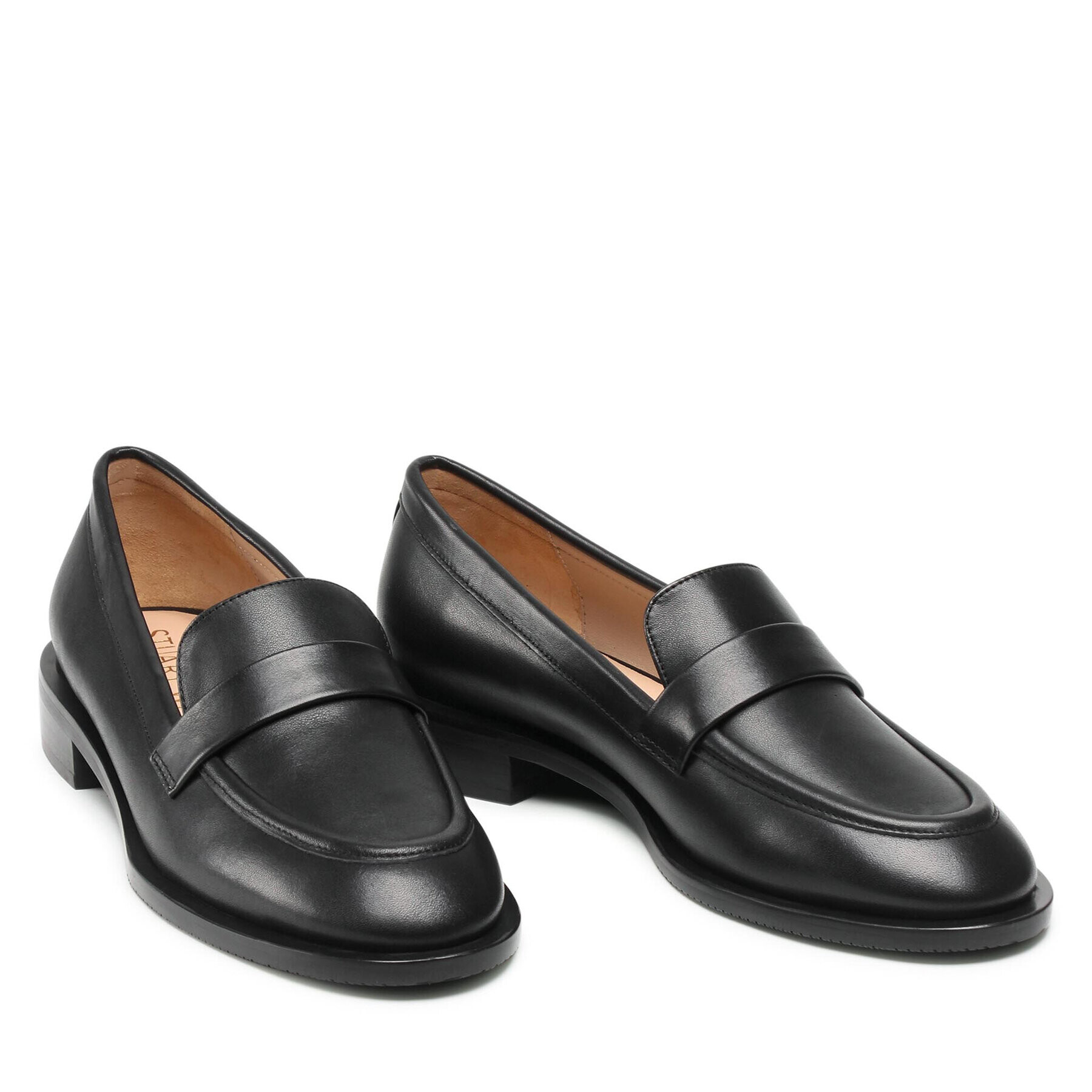 Stuart Weitzman Lords Palmer Sleek Loafer S5987 Negru - Pled.ro