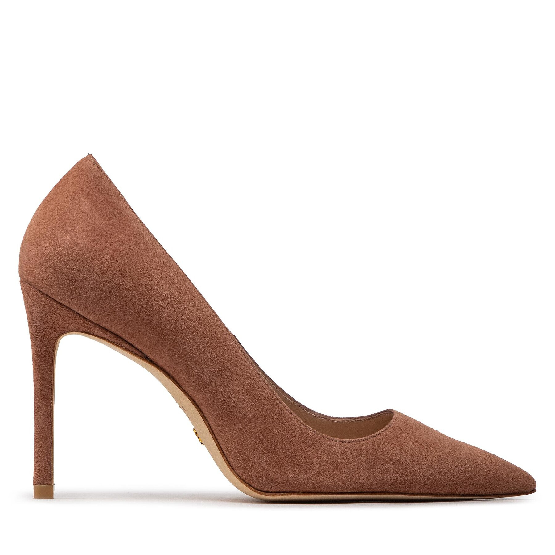 Stuart Weitzman Pantofi cu toc subțire Stuart 100 Pump SA585 Bej - Pled.ro