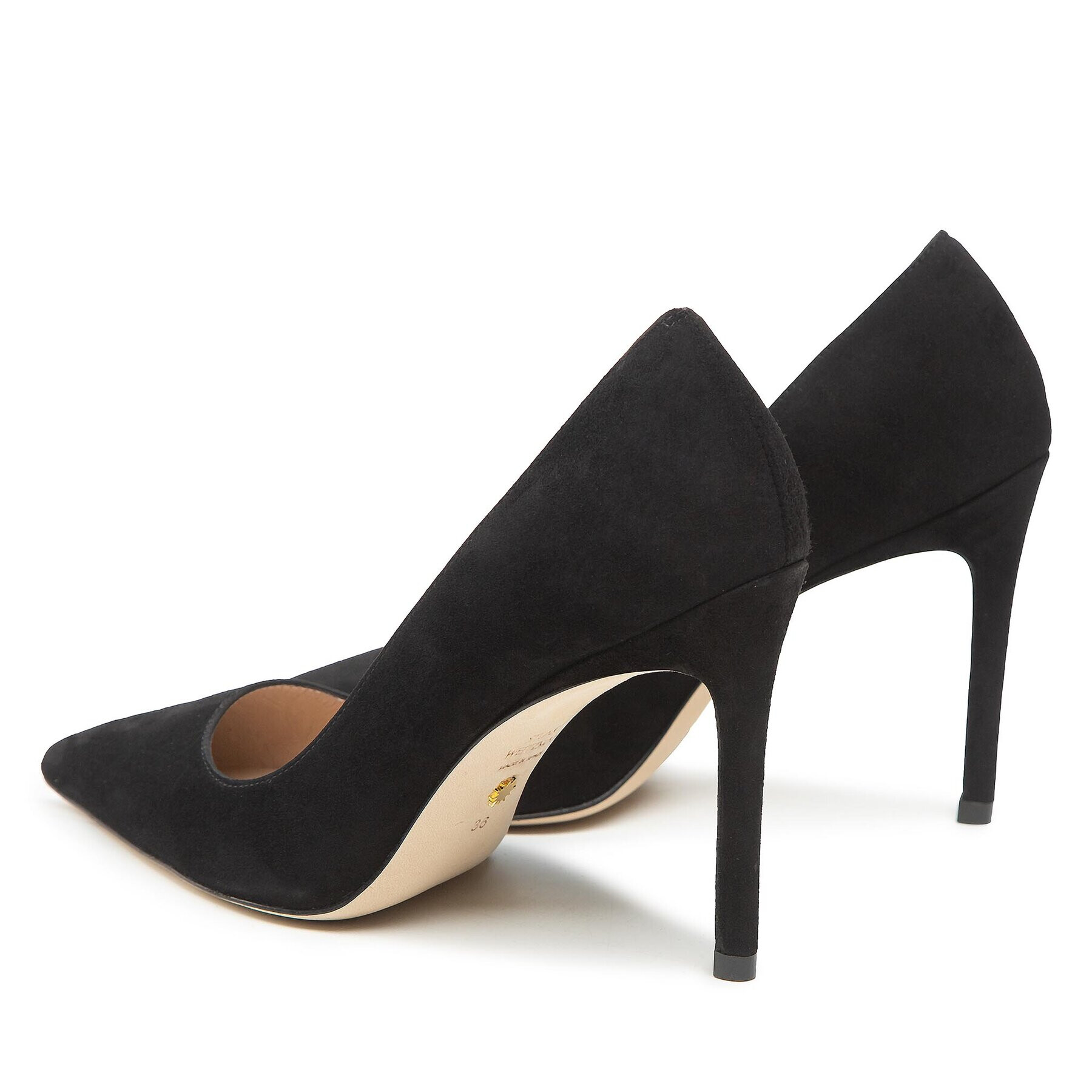 Stuart Weitzman Pantofi cu toc subțire Stuart 100 Pump SA585 Negru - Pled.ro