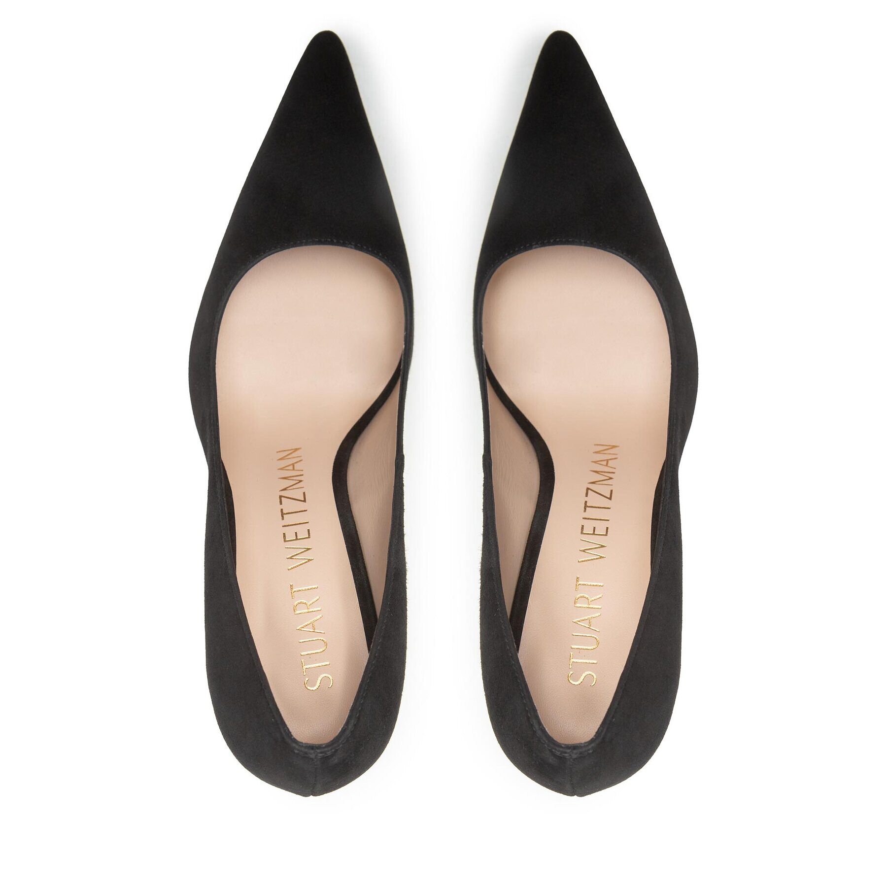 Stuart Weitzman Pantofi cu toc subțire Stuart 100 Pump SA585 Negru - Pled.ro