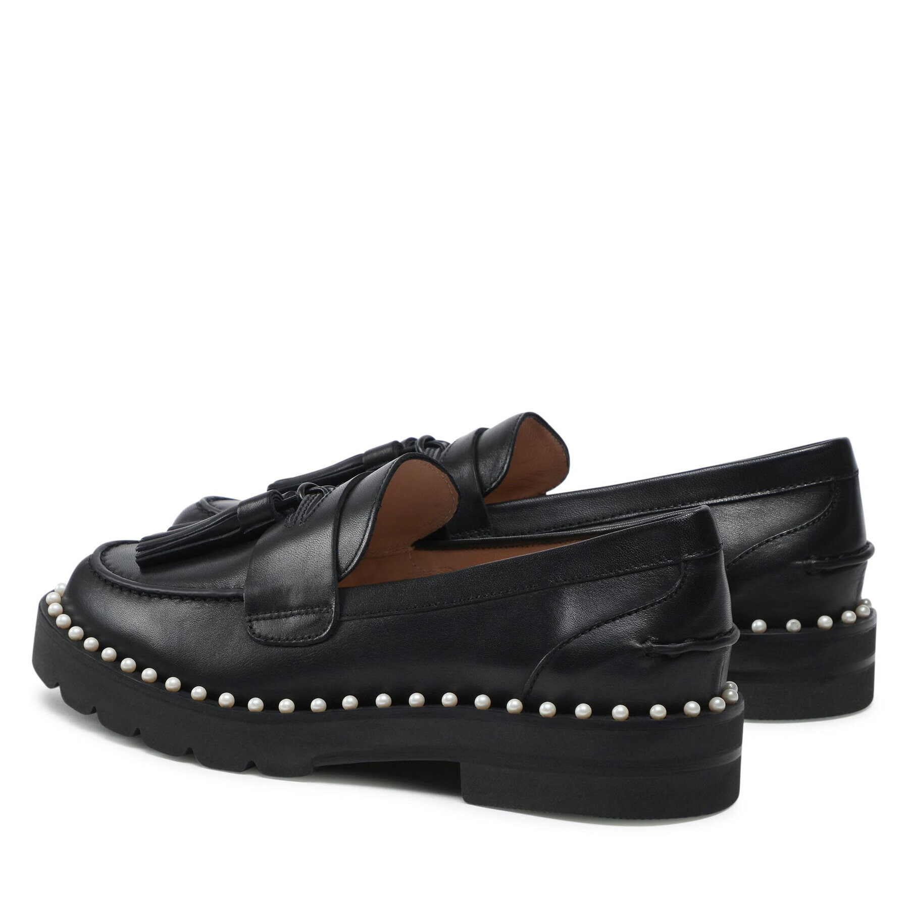 Stuart Weitzman Pantofi Mila Lift Pearl Loaf S5845 Negru - Pled.ro