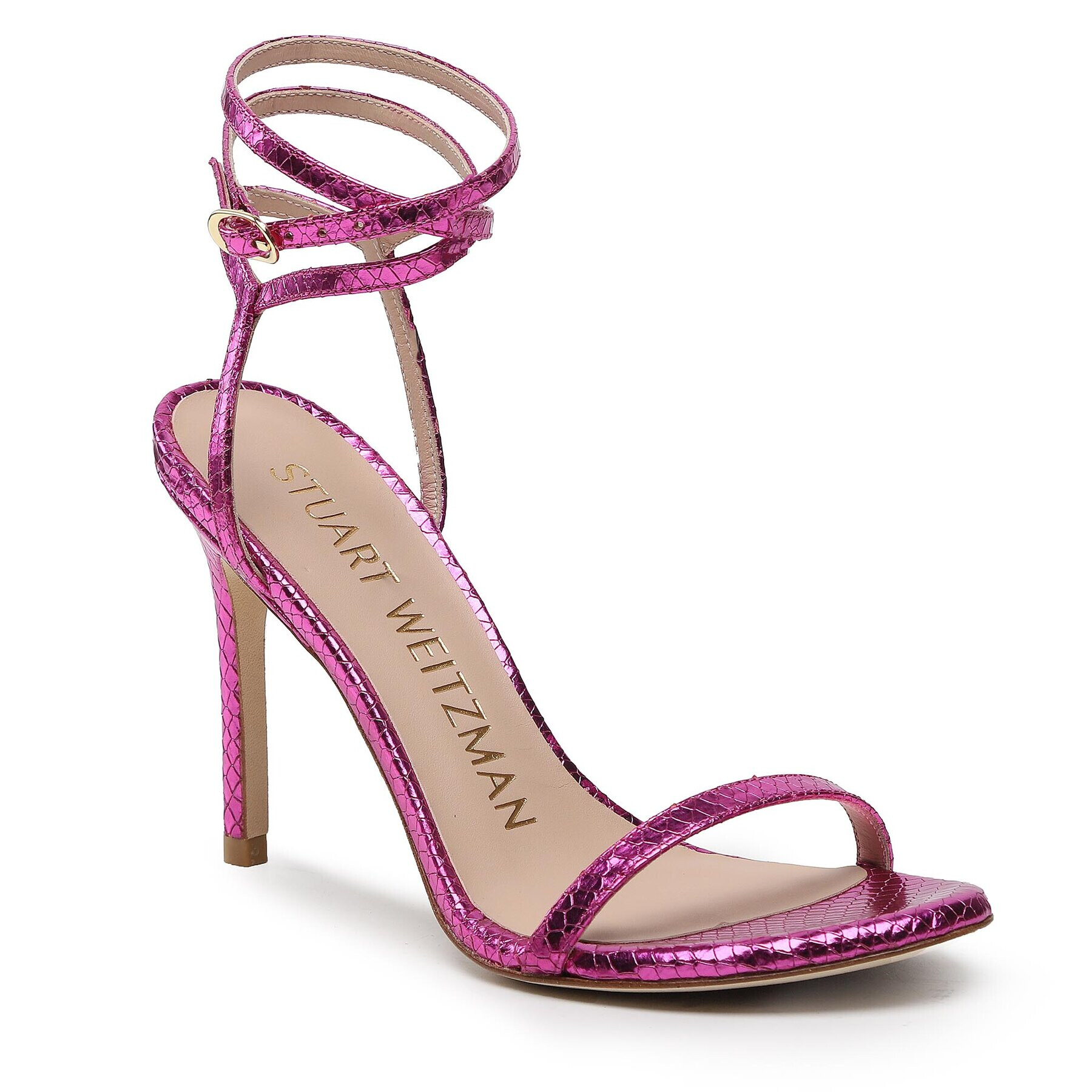 Stuart Weitzman Sandale Brelynude 100 Wrp Sa Roz - Pled.ro