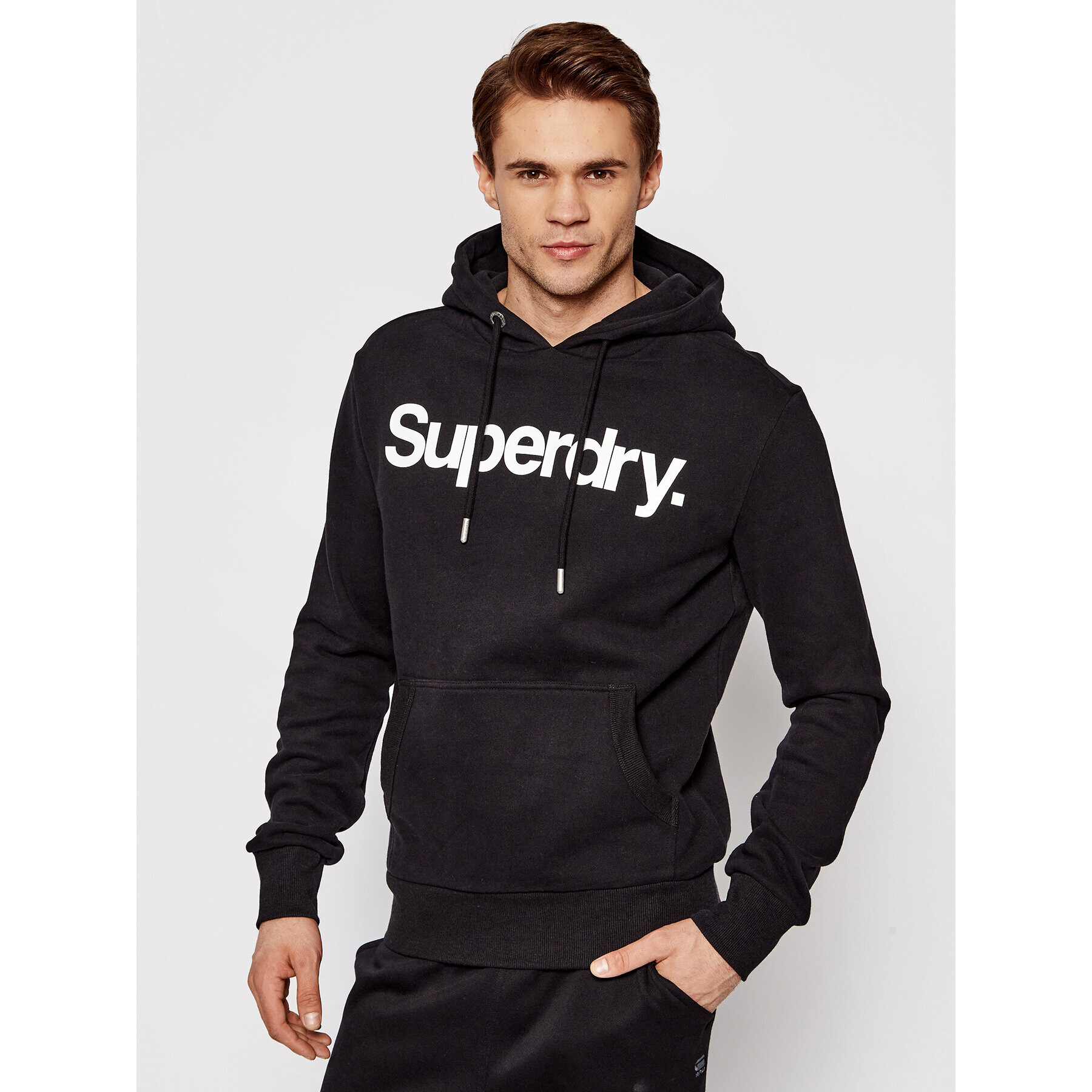 Superdry Bluză Bluza Cl Ns M2010289A Negru Regular Fit - Pled.ro