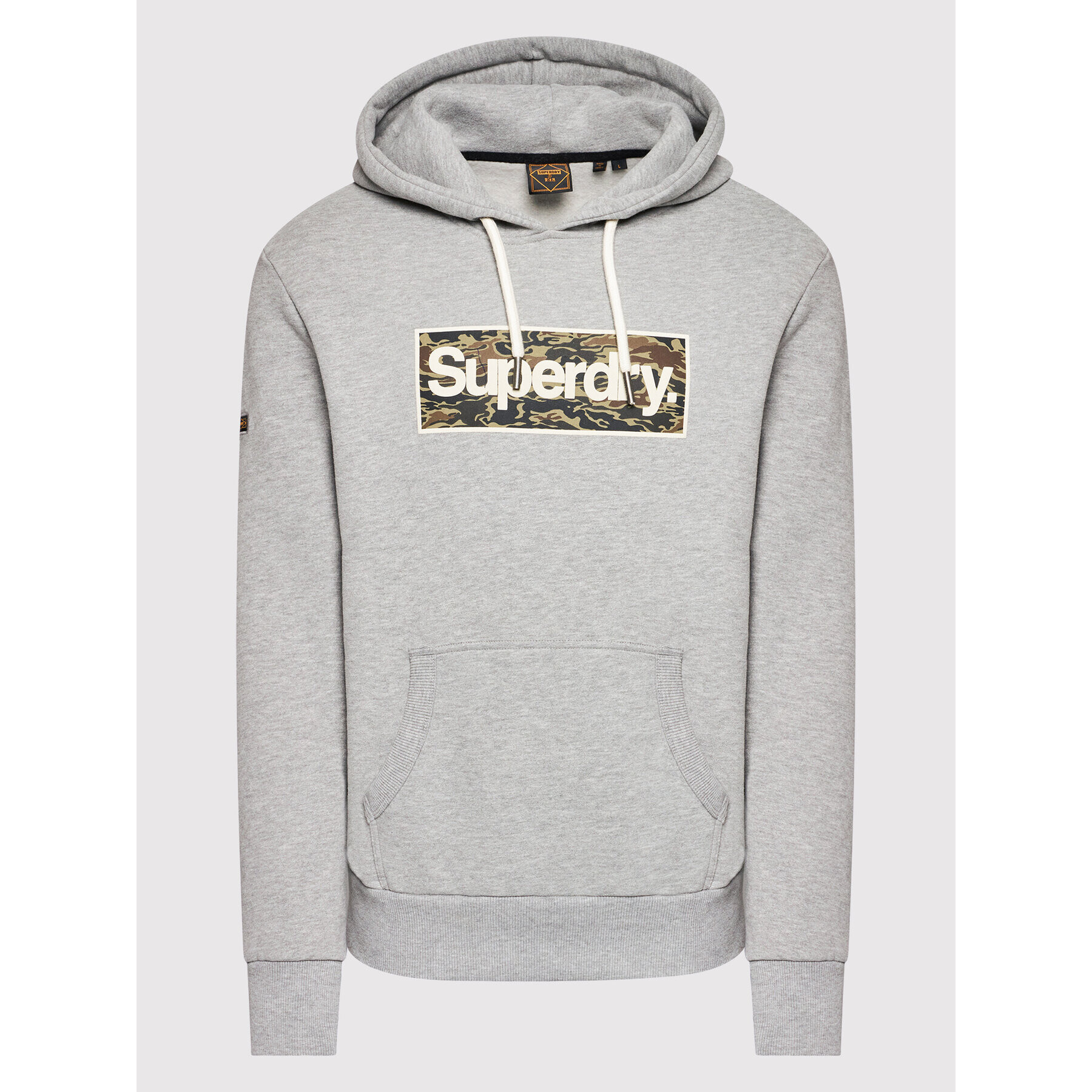 Superdry Bluză Cl Infill M2011737A Gri Regular Fit - Pled.ro