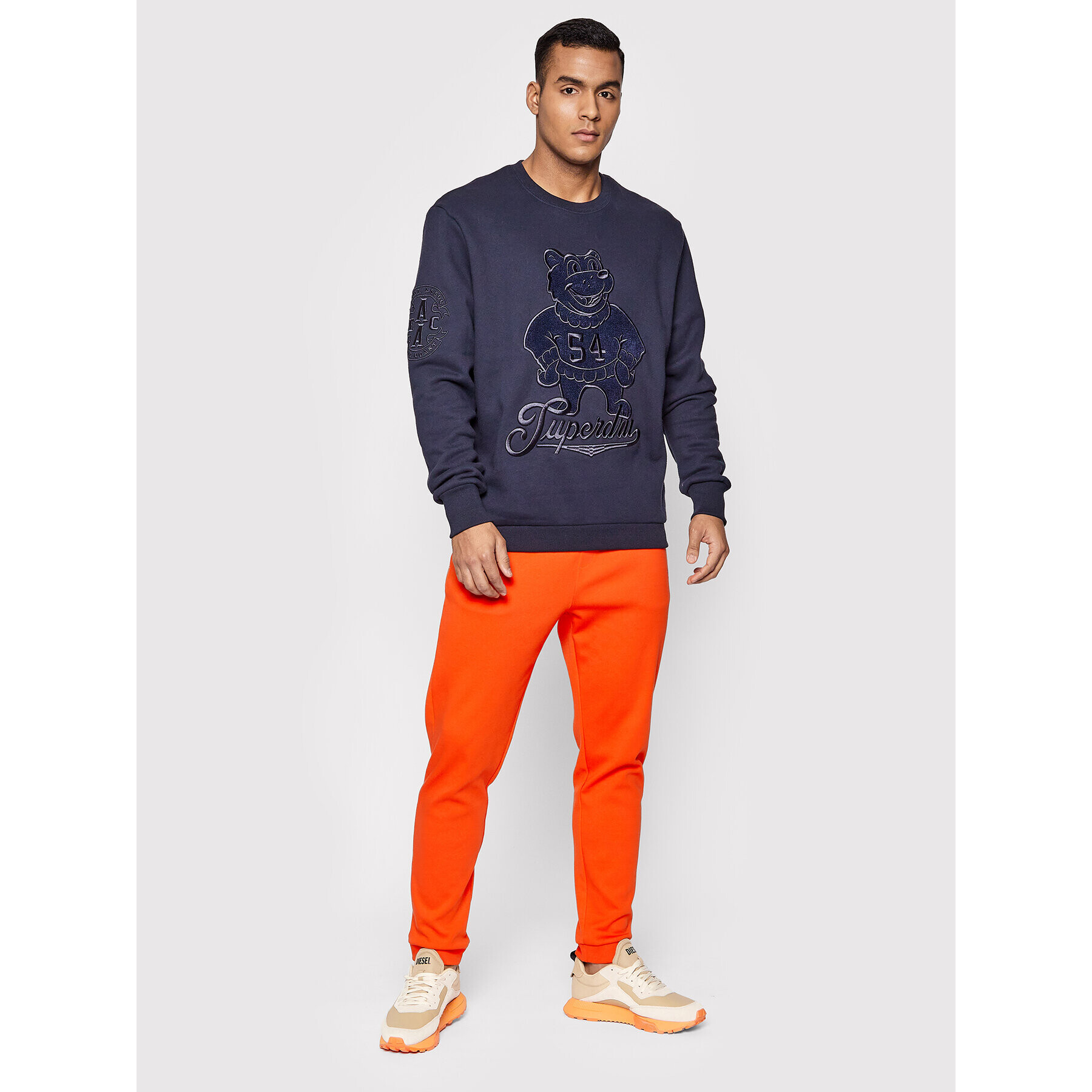 Superdry Bluză Collegiate M2011477A Bleumarin Regular Fit - Pled.ro