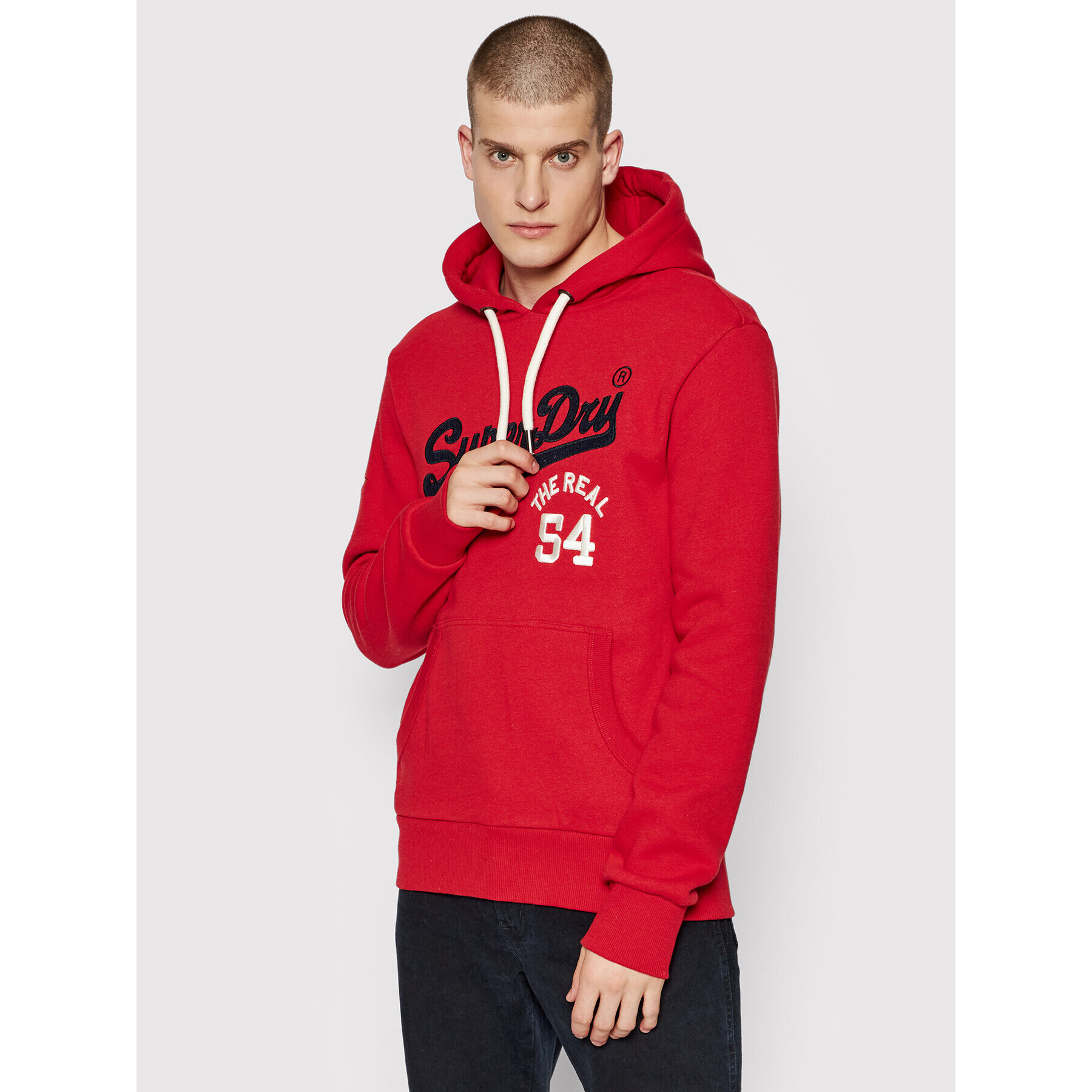 Superdry Bluză Source M2011391A Roșu Regular Fit - Pled.ro