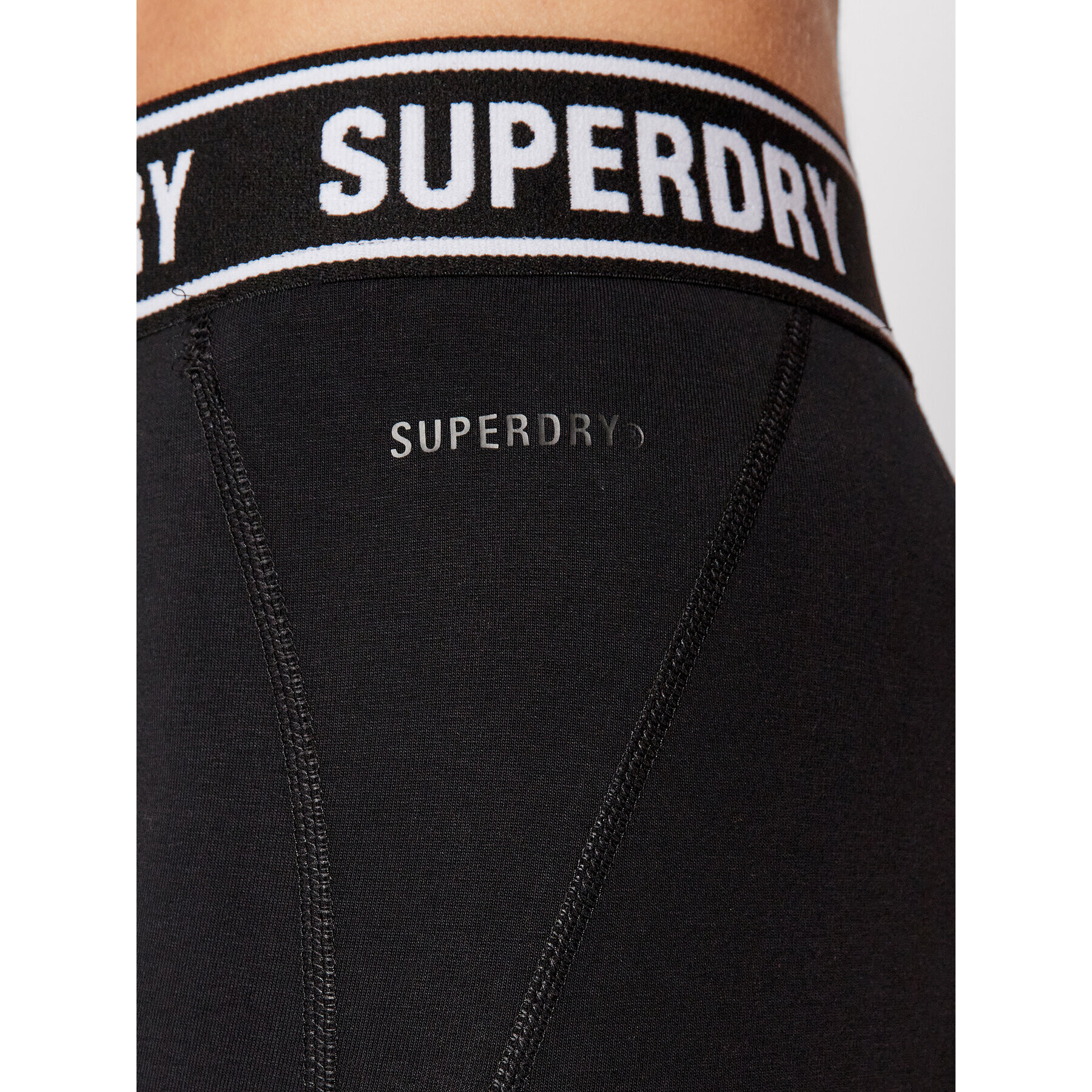 Superdry Colanți Corporate Logo Tape W7010627A Negru Slim Fit - Pled.ro