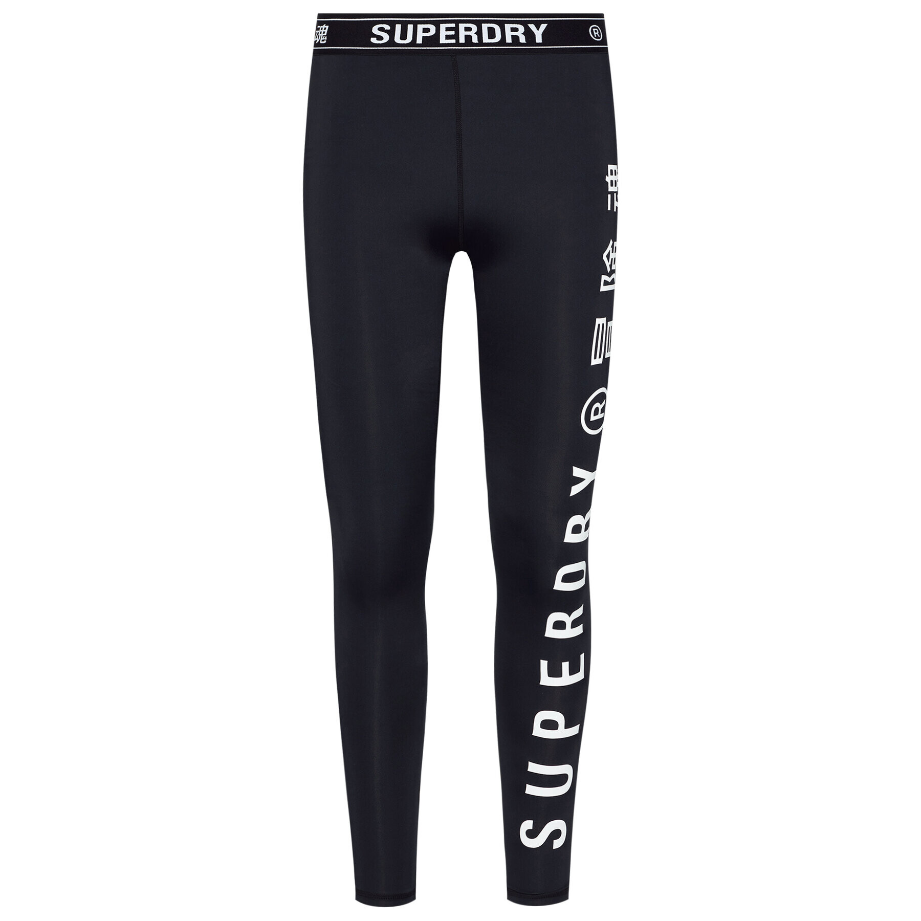 Superdry Colanți Training WS310627A Negru Slim Fit - Pled.ro