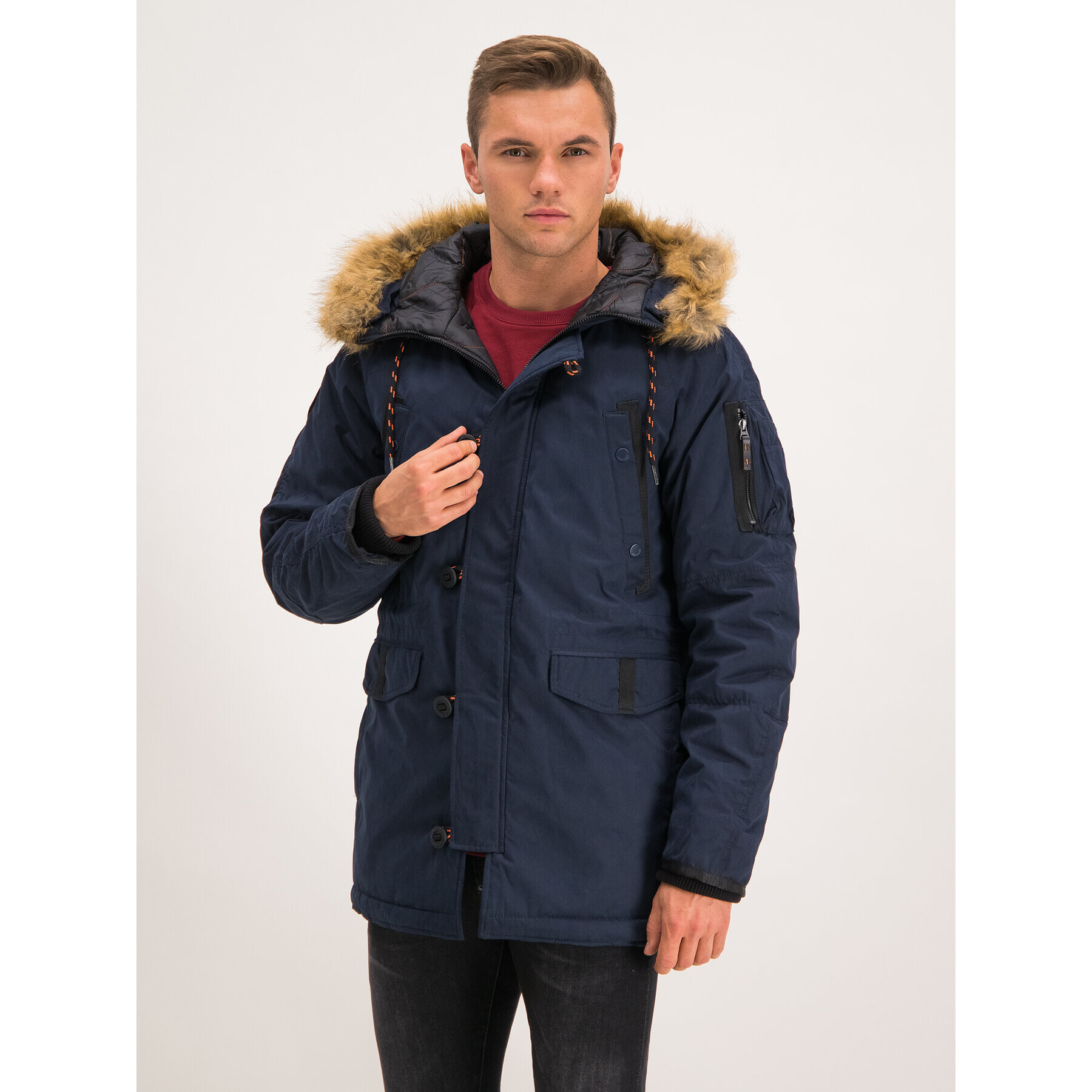 Superdry Hanorac SDX M5000082A Bleumarin Regular Fit - Pled.ro