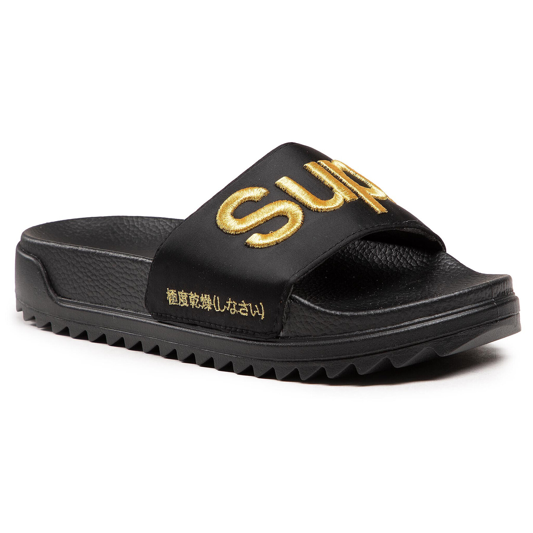 Superdry Șlapi Satin Flatform Slide WF310126A Negru - Pled.ro