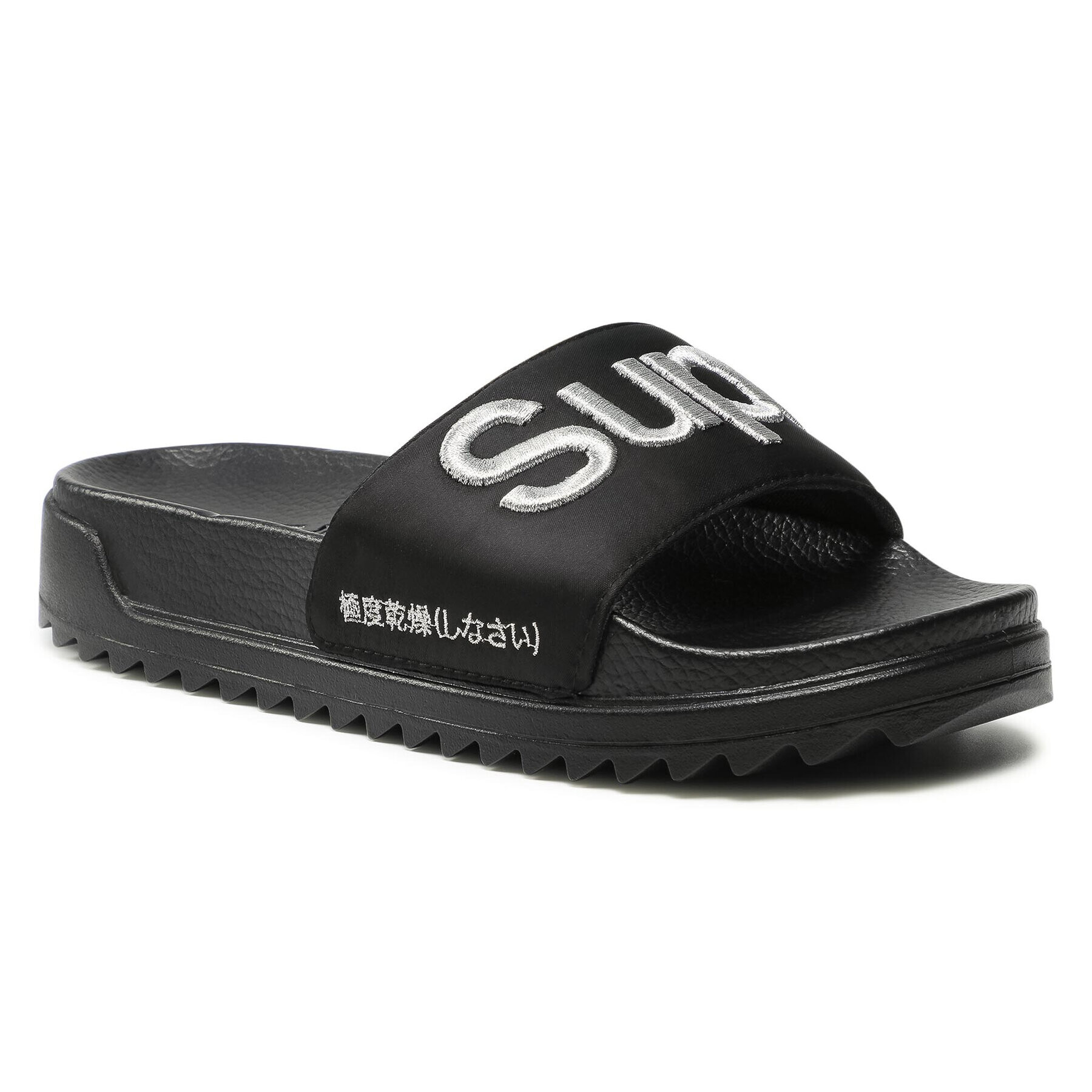 Superdry Șlapi Satin Platform Slide WF310126A Negru - Pled.ro