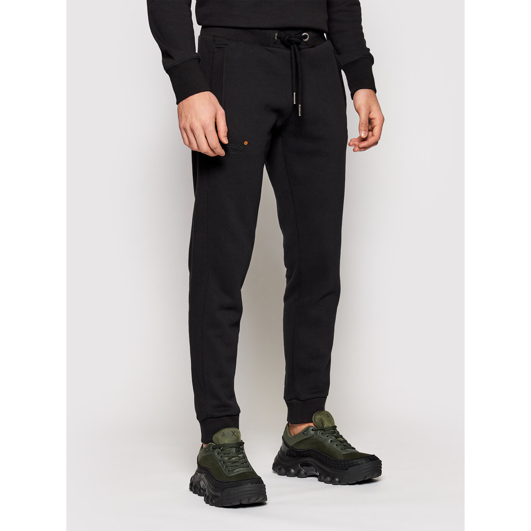 Superdry Pantaloni trening Classic M7010094A Negru Regular Fit - Pled.ro