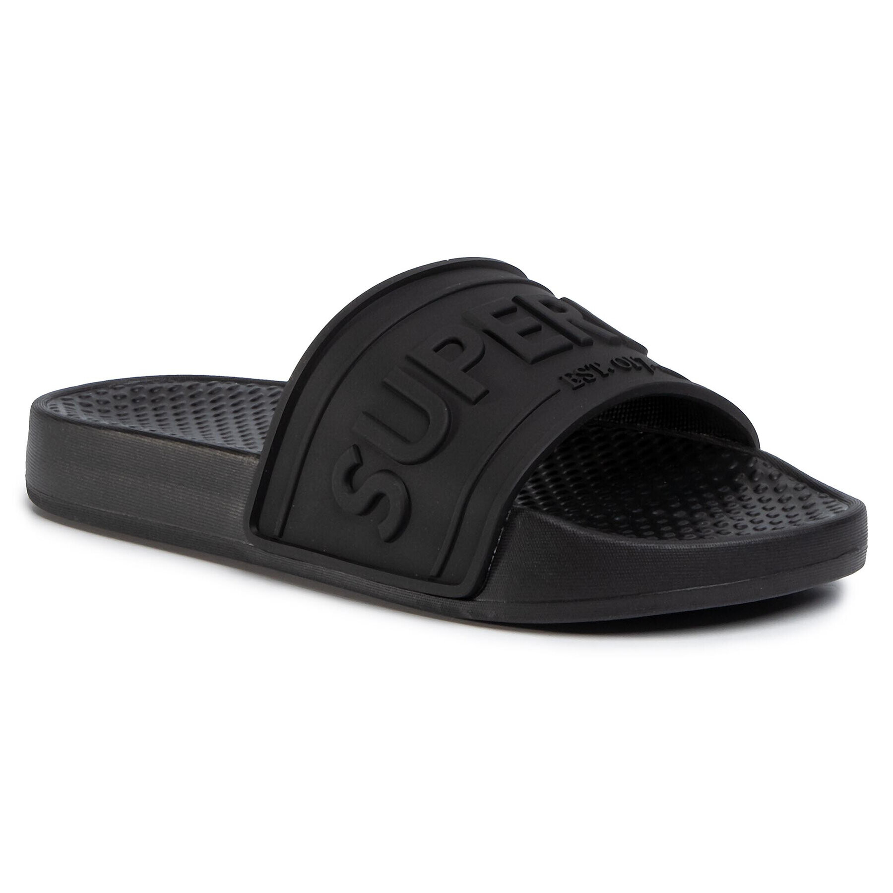 Superdry Șlapi Edit Chunky Slide WF310002A Negru - Pled.ro