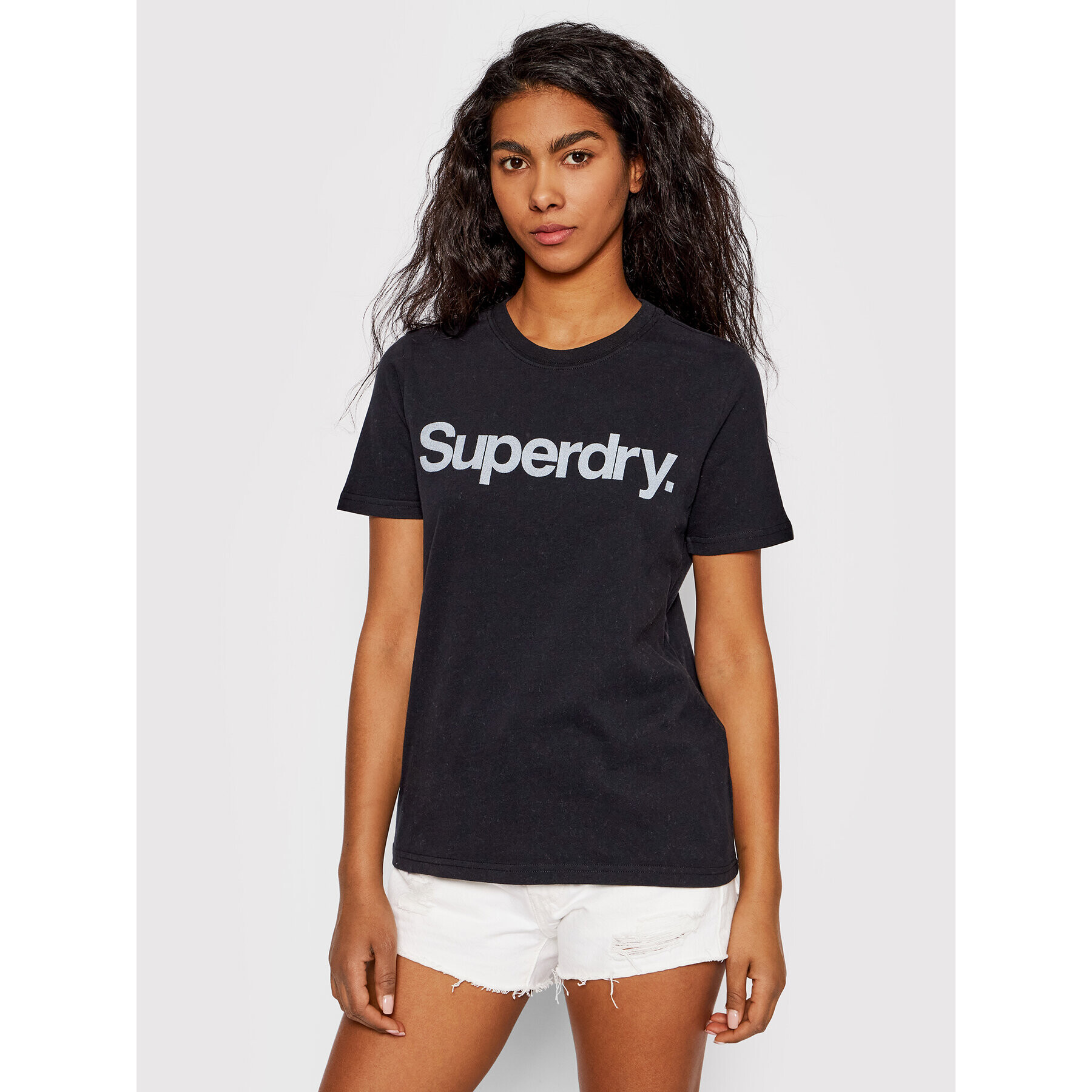 Superdry Tricou W1010710A Negru Regular Fit - Pled.ro