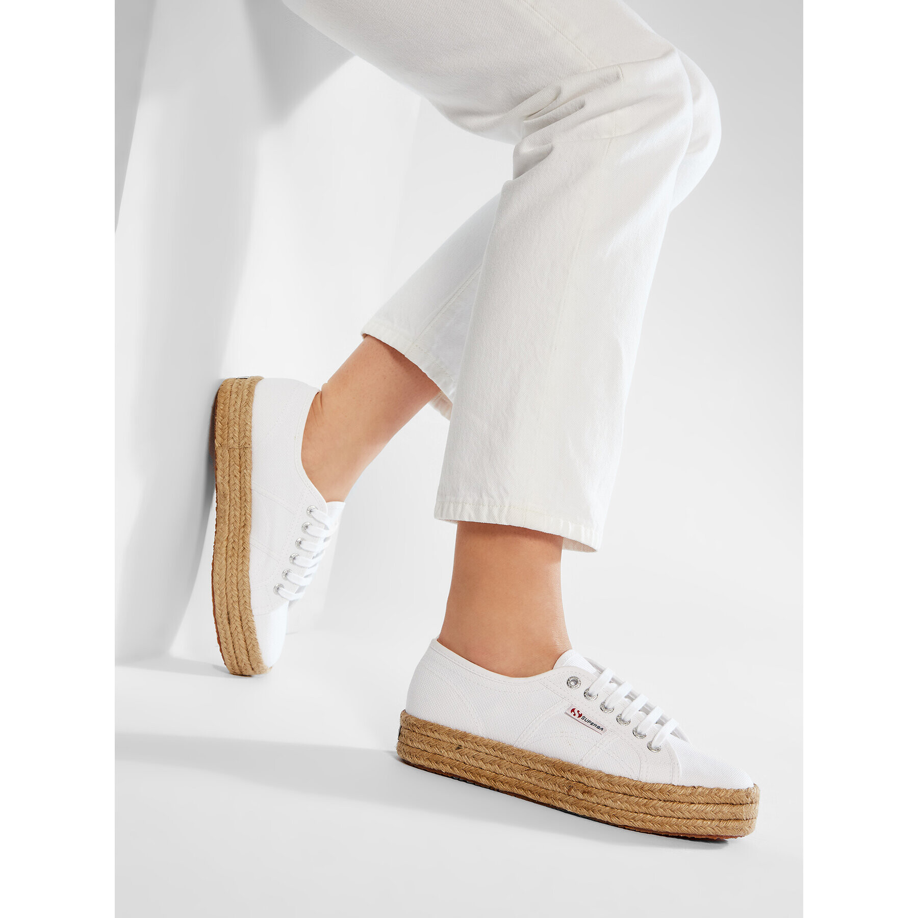 Superga Espadrile 2730 Cotropew S00CF20 Alb - Pled.ro