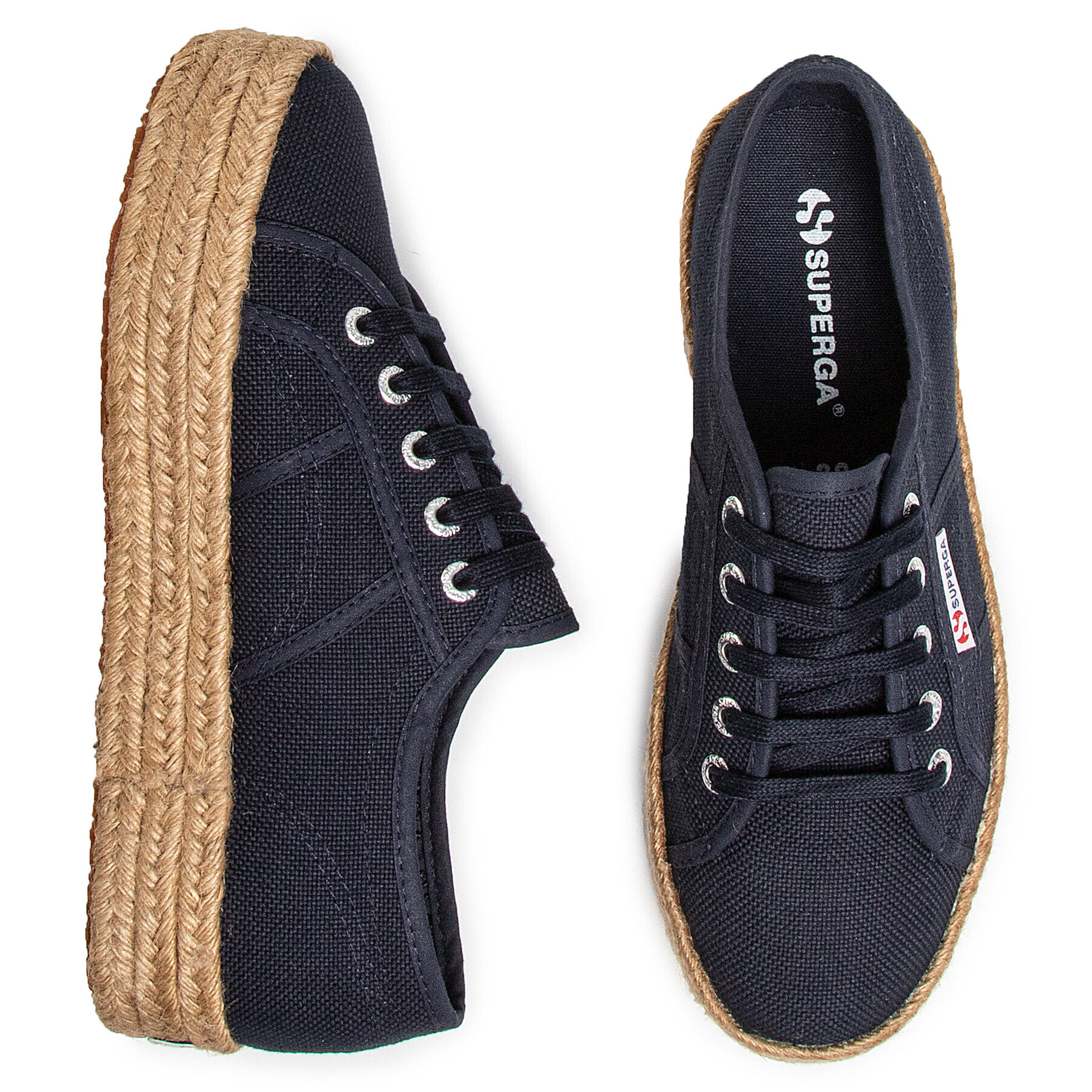 Superga Espadrile 2730 Cotropew S00CF20 Bleumarin - Pled.ro