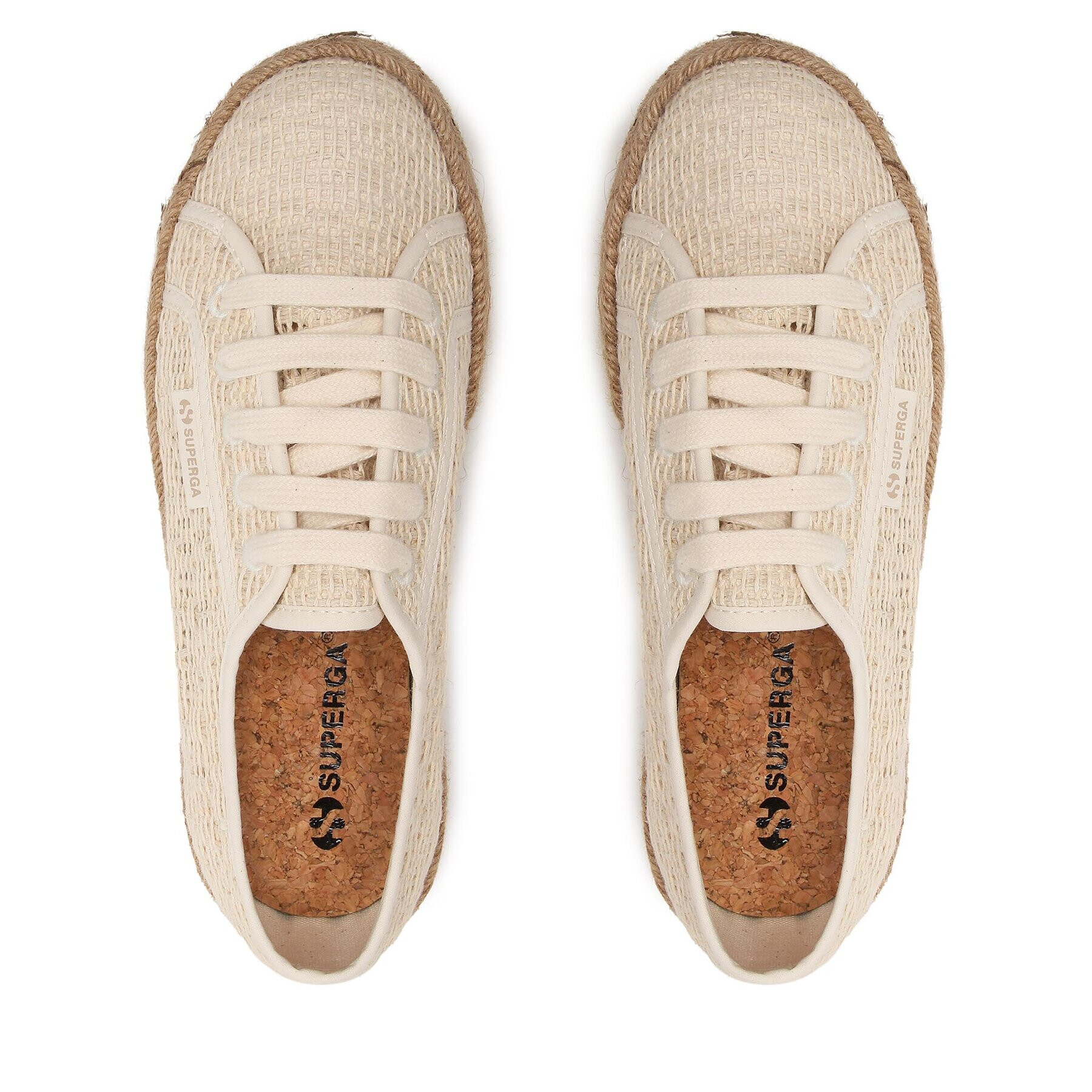 Superga Espadrile 2730 Rope Organc Macrame Bej - Pled.ro