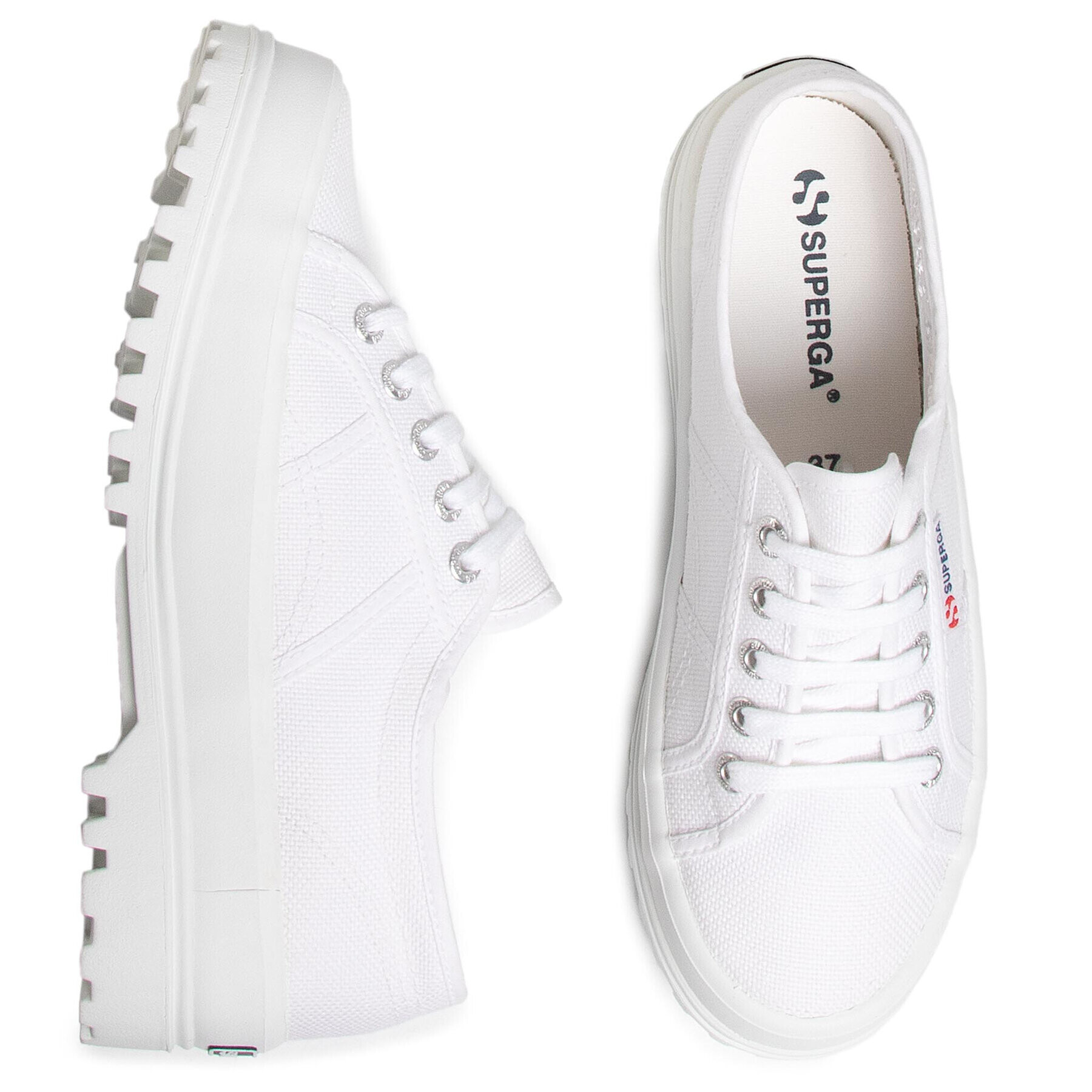 Superga Pantofi 2555 Cotu S00F4B0 Alb - Pled.ro