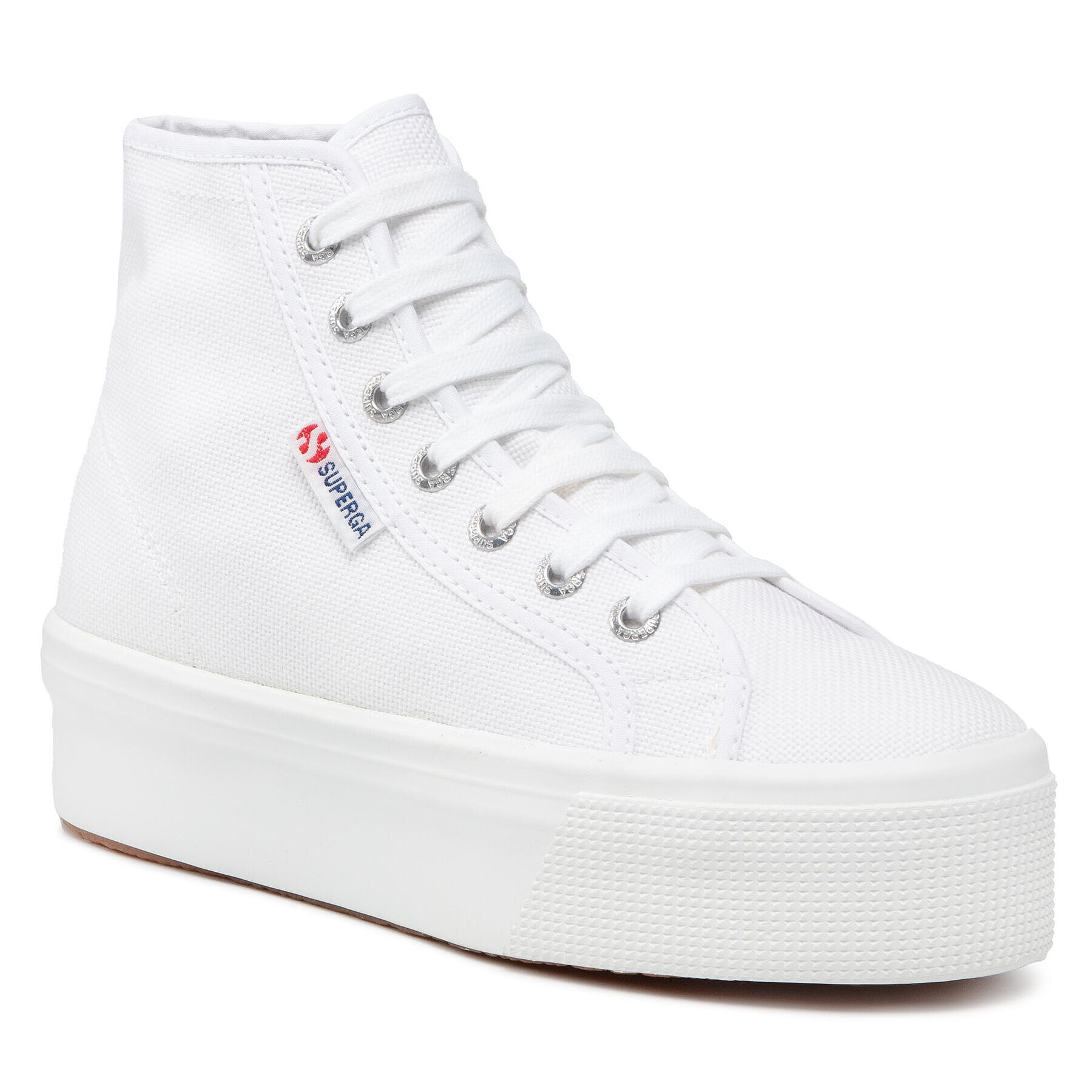 Superga Sneakers 2705 Hi Top S3111MW Alb - Pled.ro